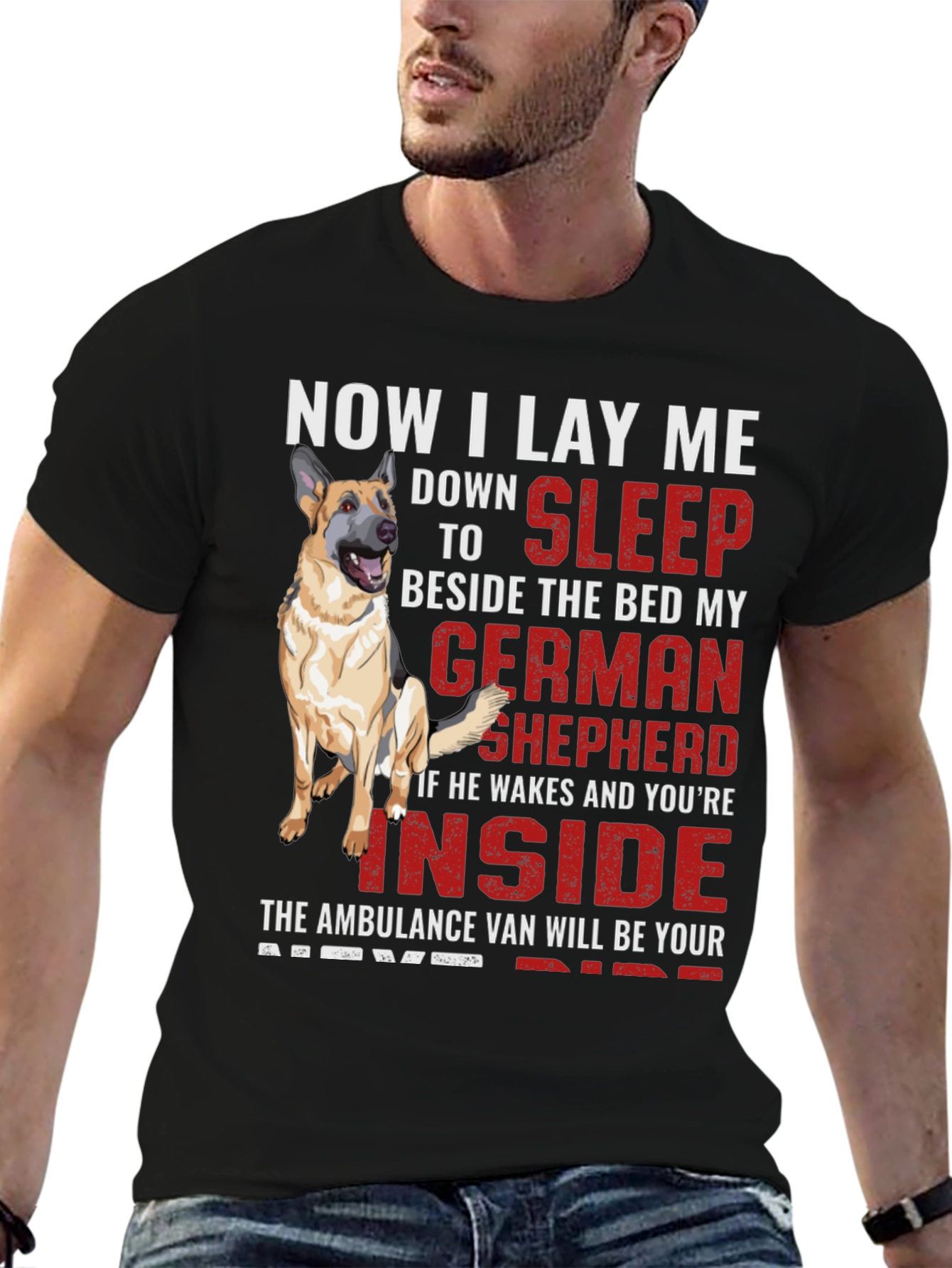 German Shepherd Graphic Tee