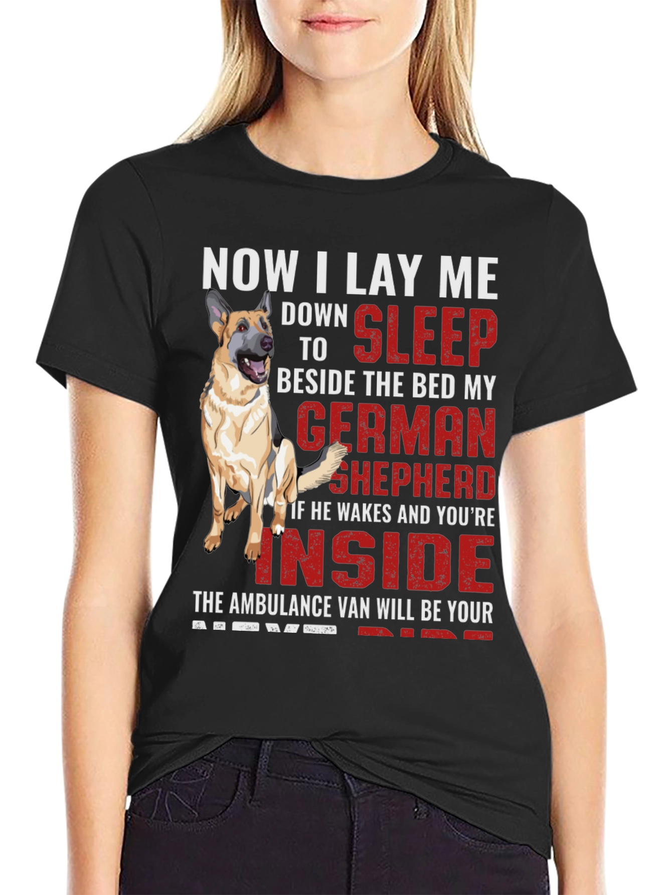 German Shepherd Graphic Tee