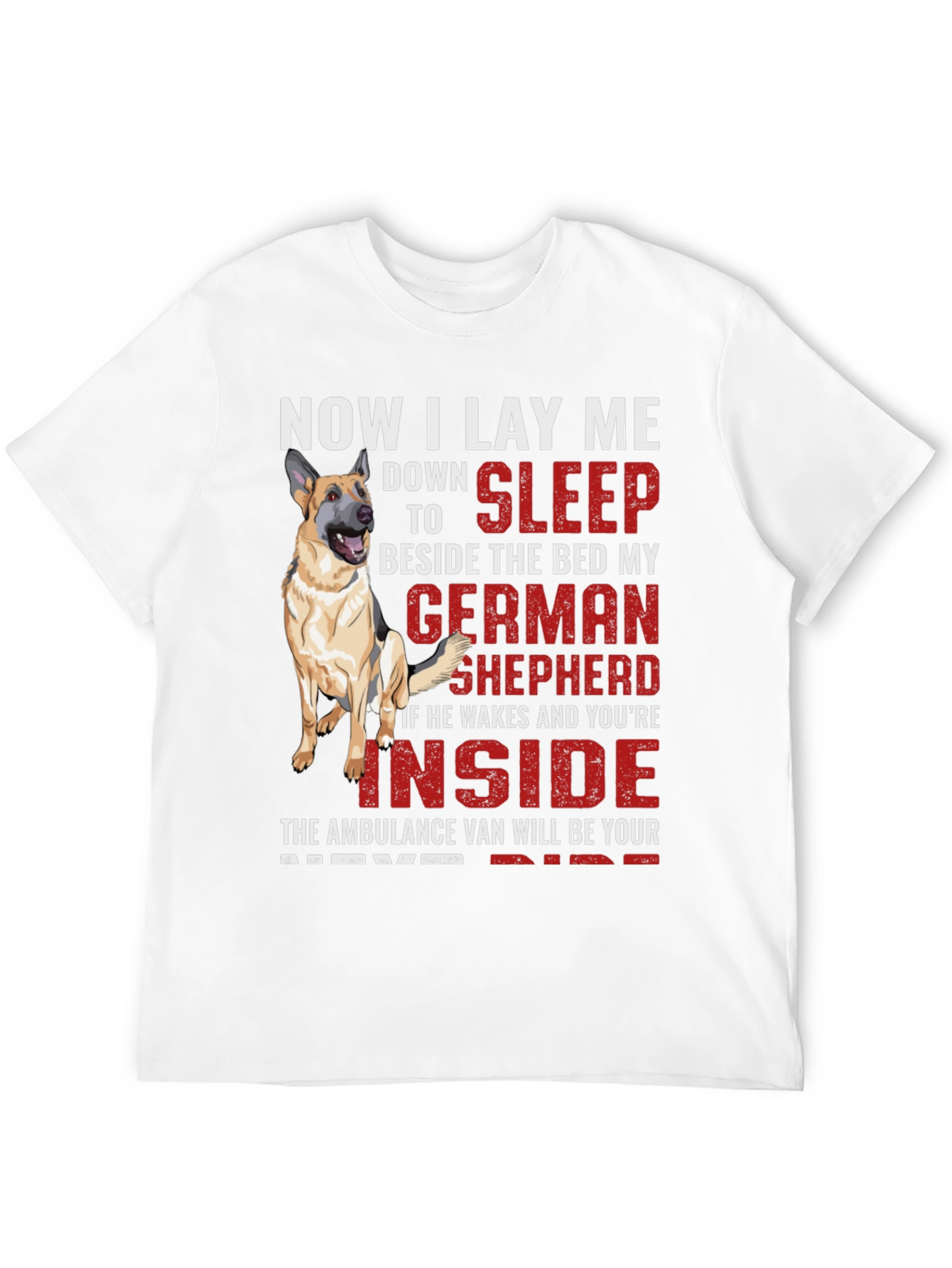 German Shepherd Graphic Tee
