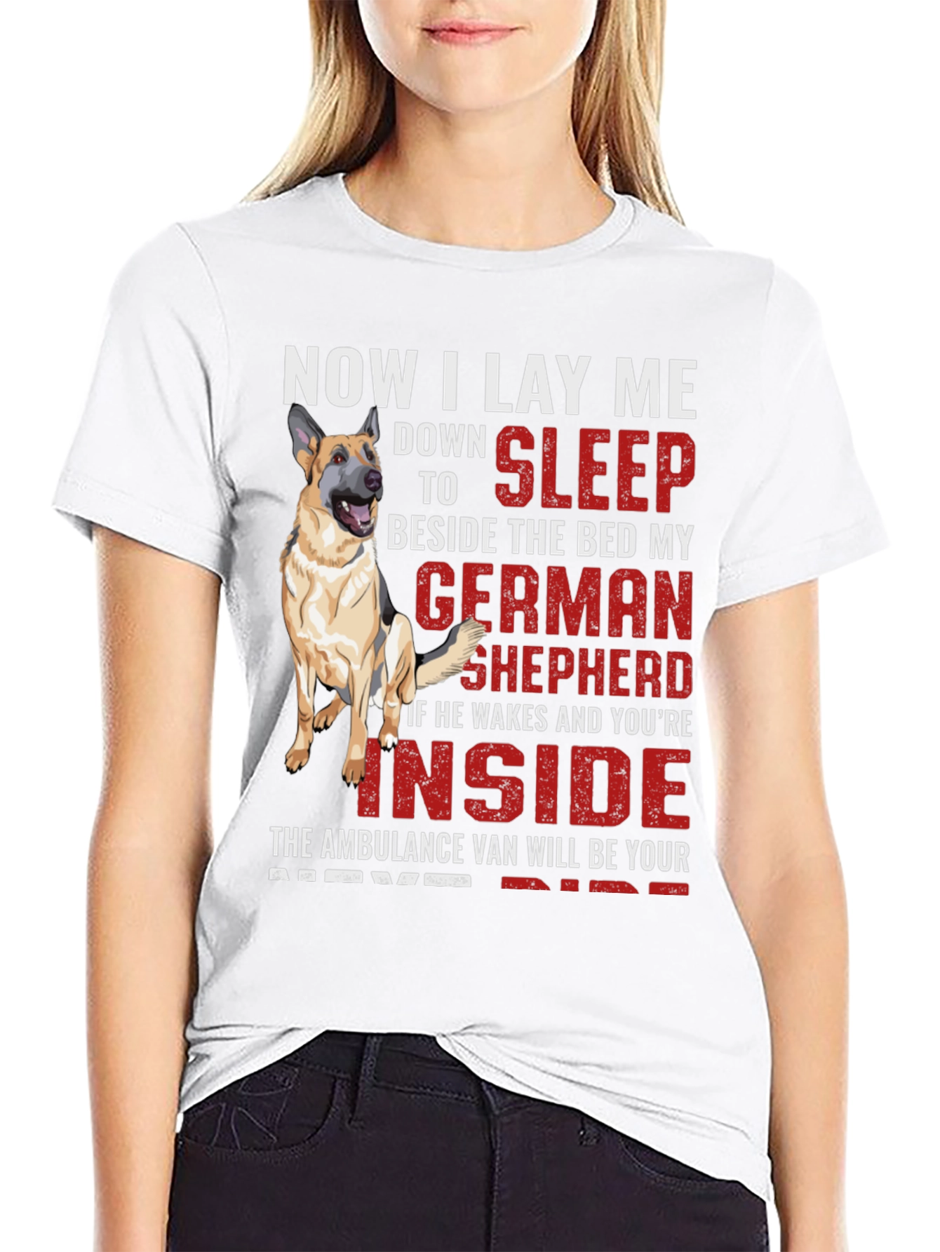 German Shepherd Graphic Tee