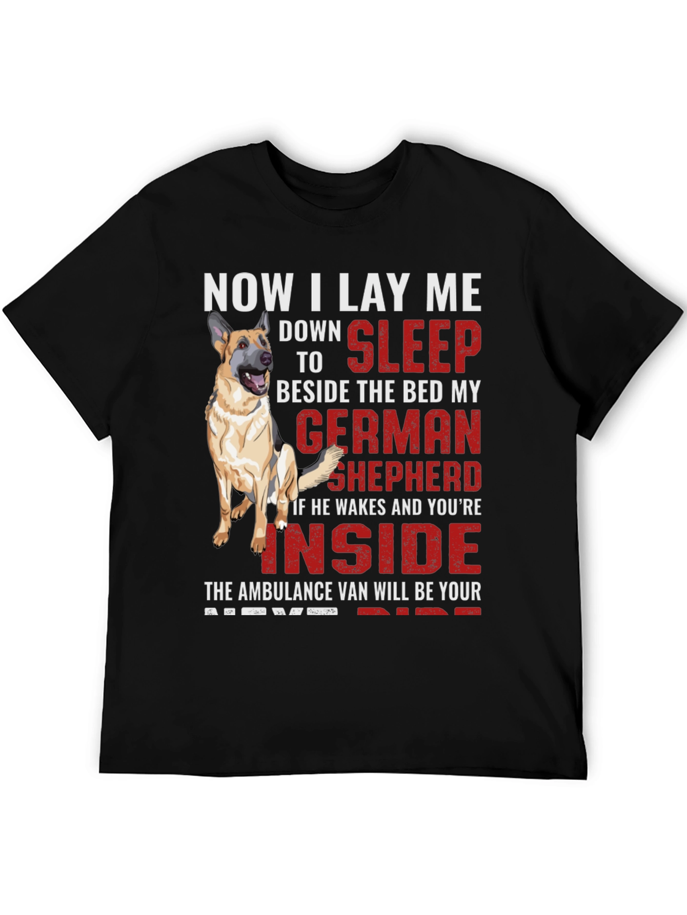 German Shepherd Graphic Tee