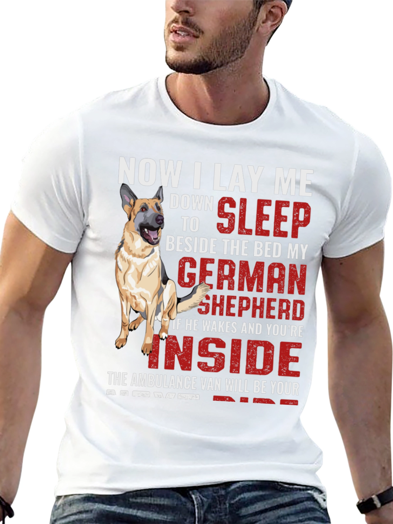 German Shepherd Graphic Tee