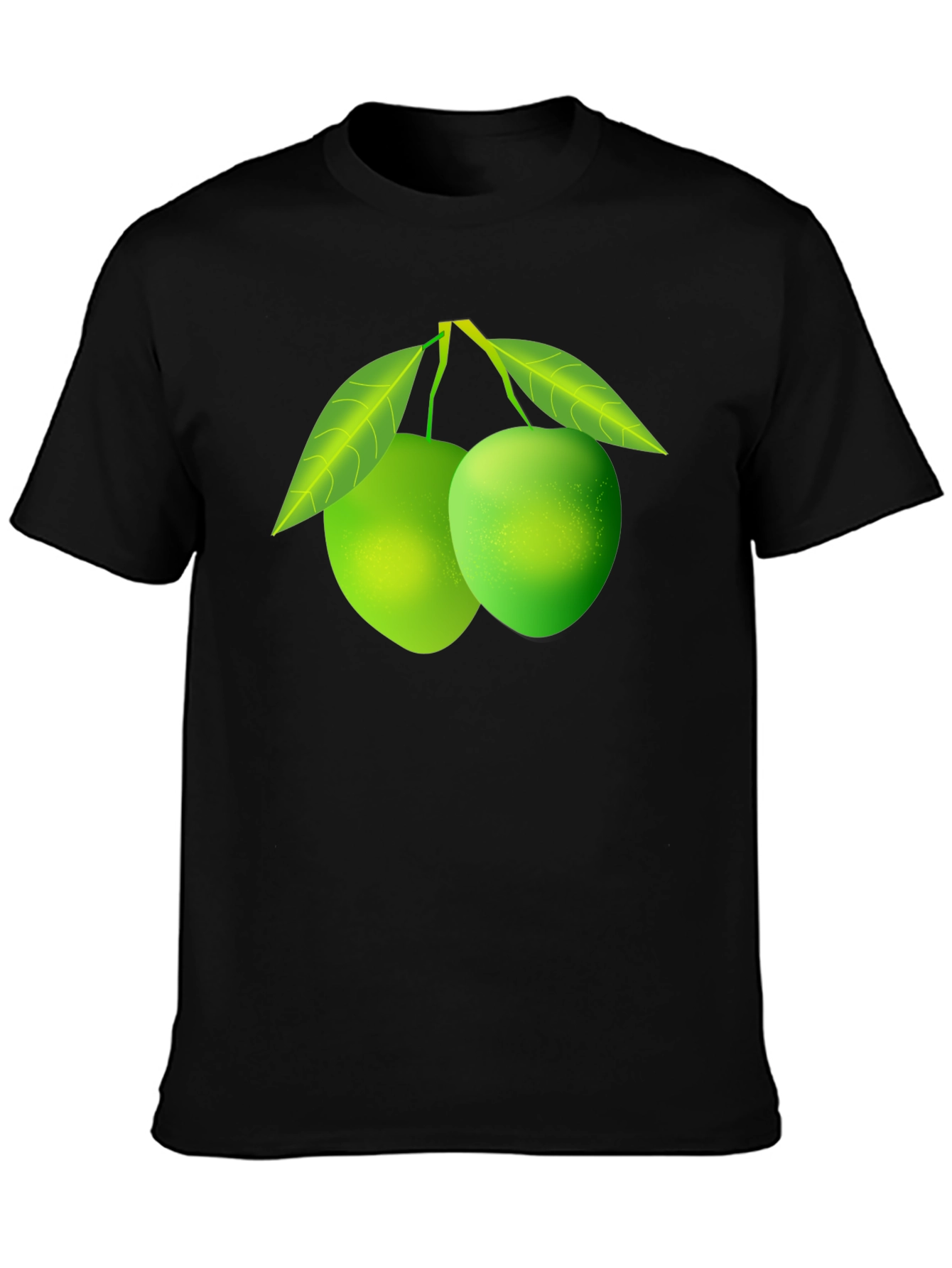 Fresh Mango Graphic Tee - Stylish Black Shirt