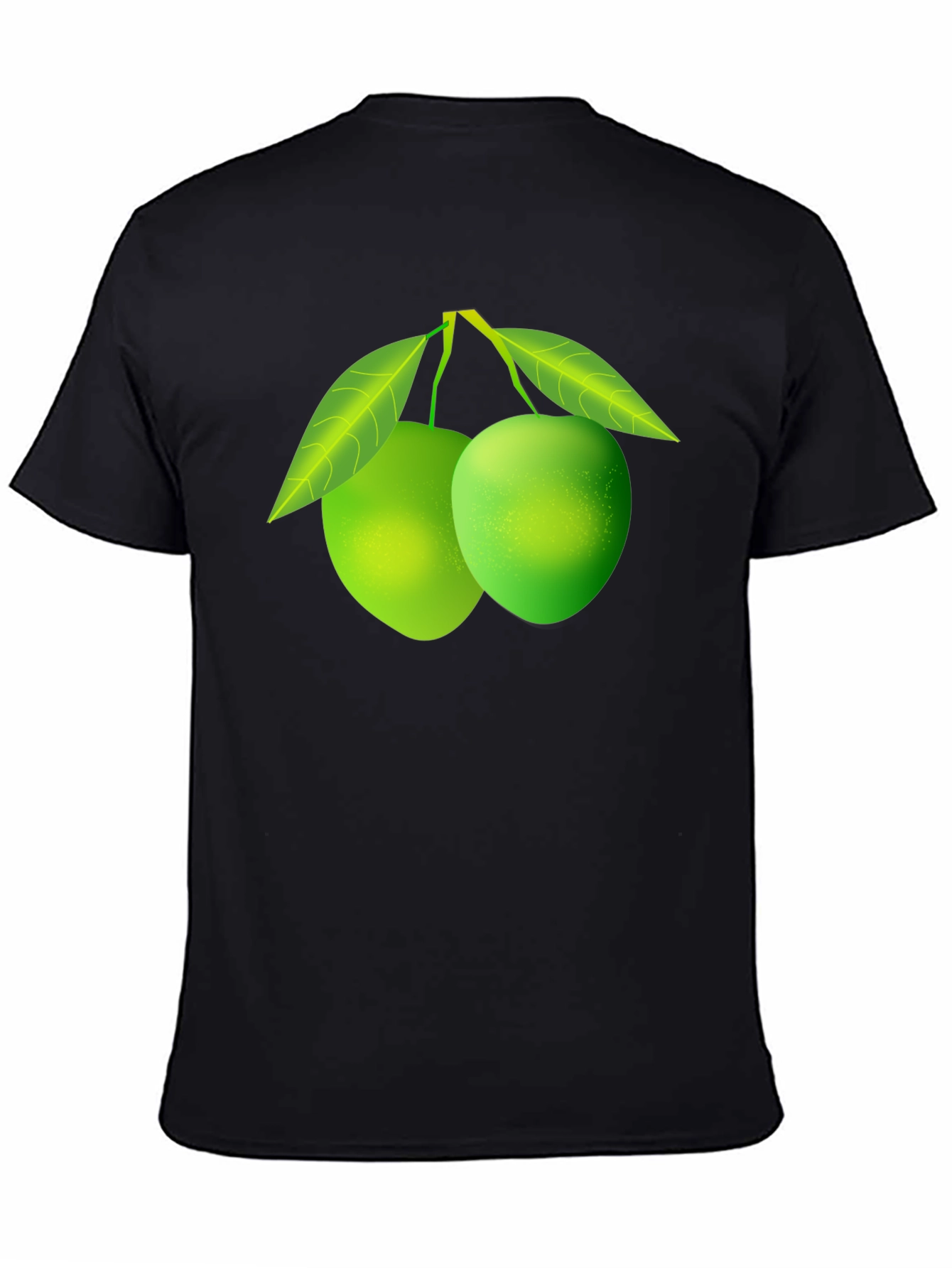 Fresh Mango Graphic Tee - Stylish Black Shirt