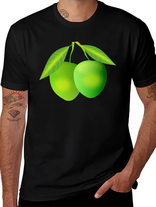 Fresh Mango Graphic Tee - Stylish Black Shirt