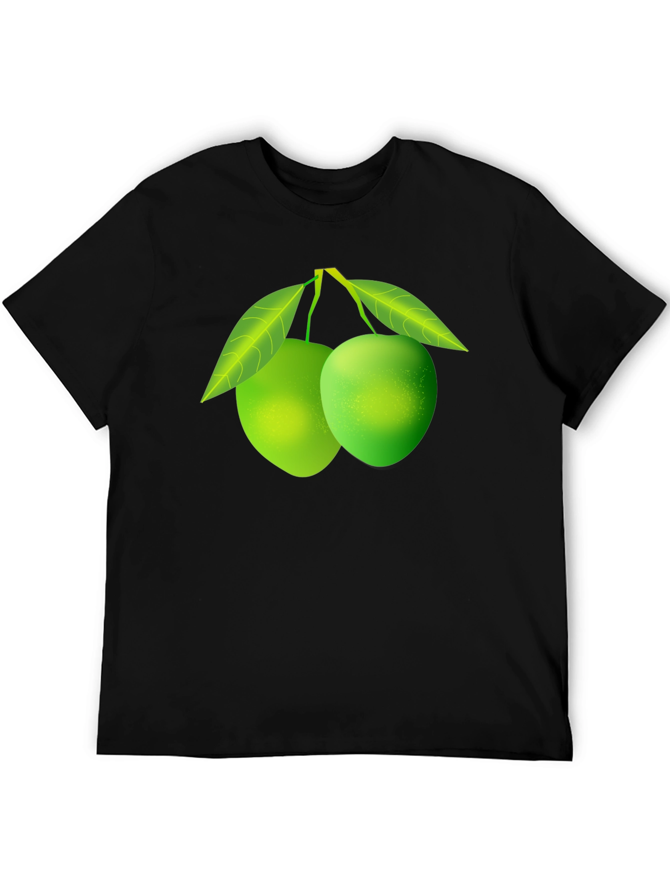 Fresh Mango Graphic Tee - Stylish Black Shirt