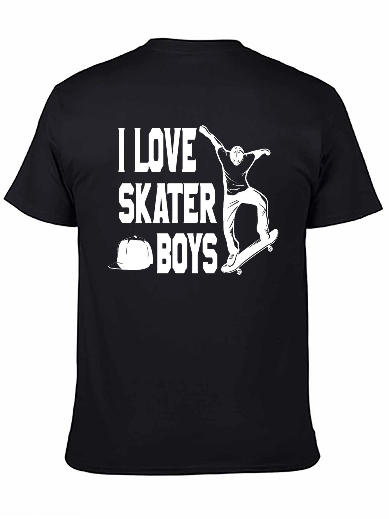 I Love Skater Boys Graphic Tee