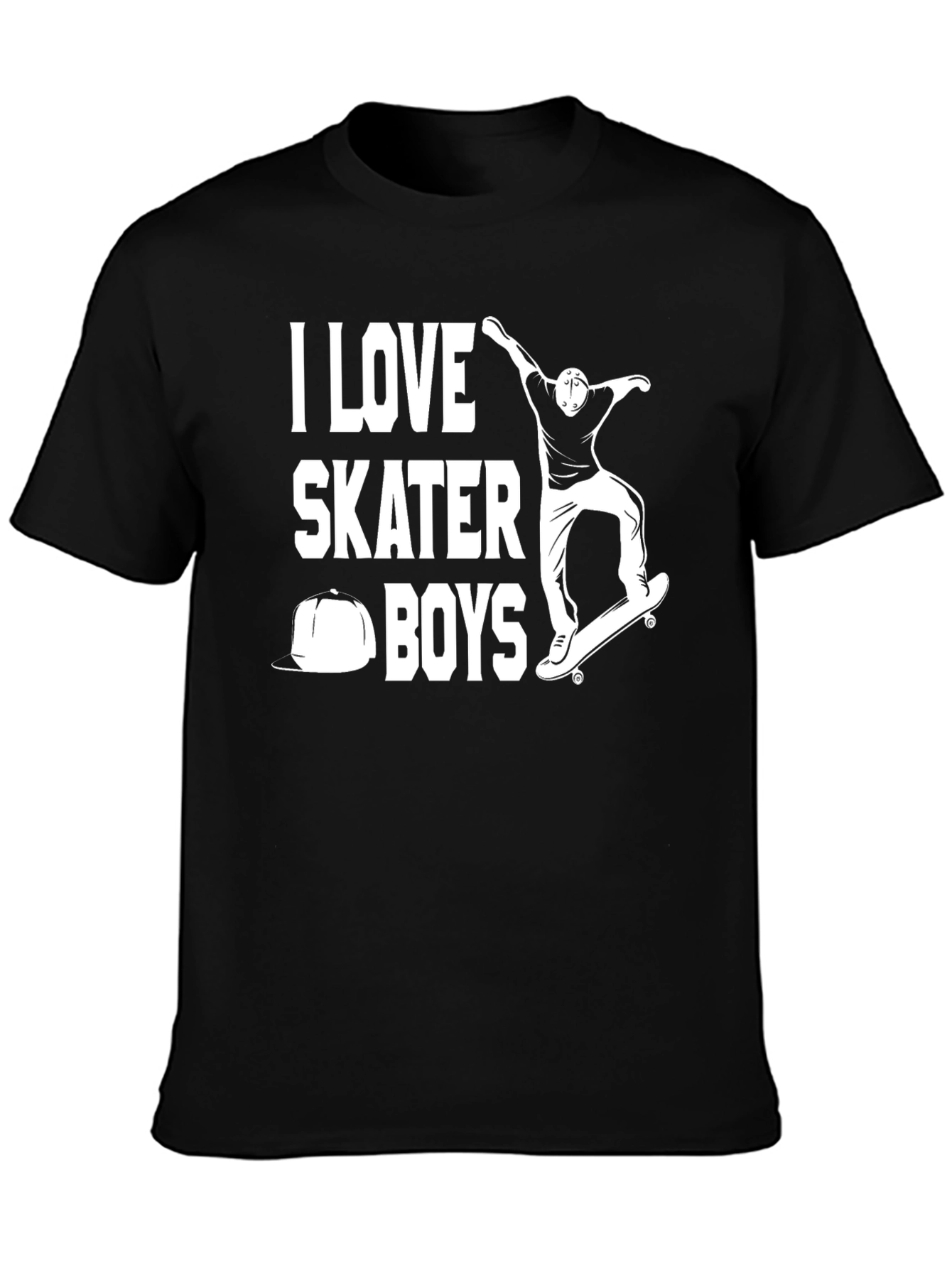I Love Skater Boys Graphic Tee