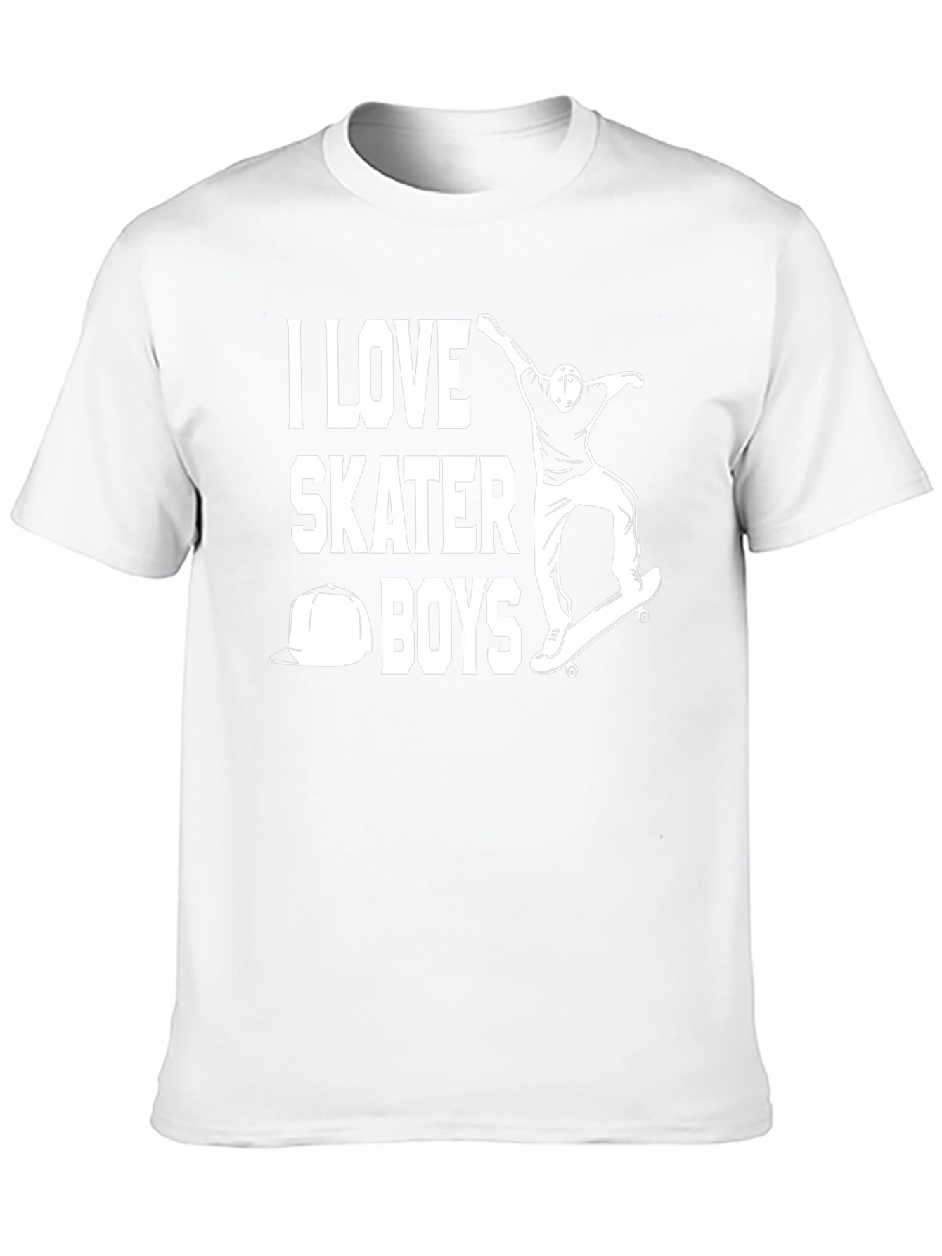 I Love Skater Boys Graphic Tee