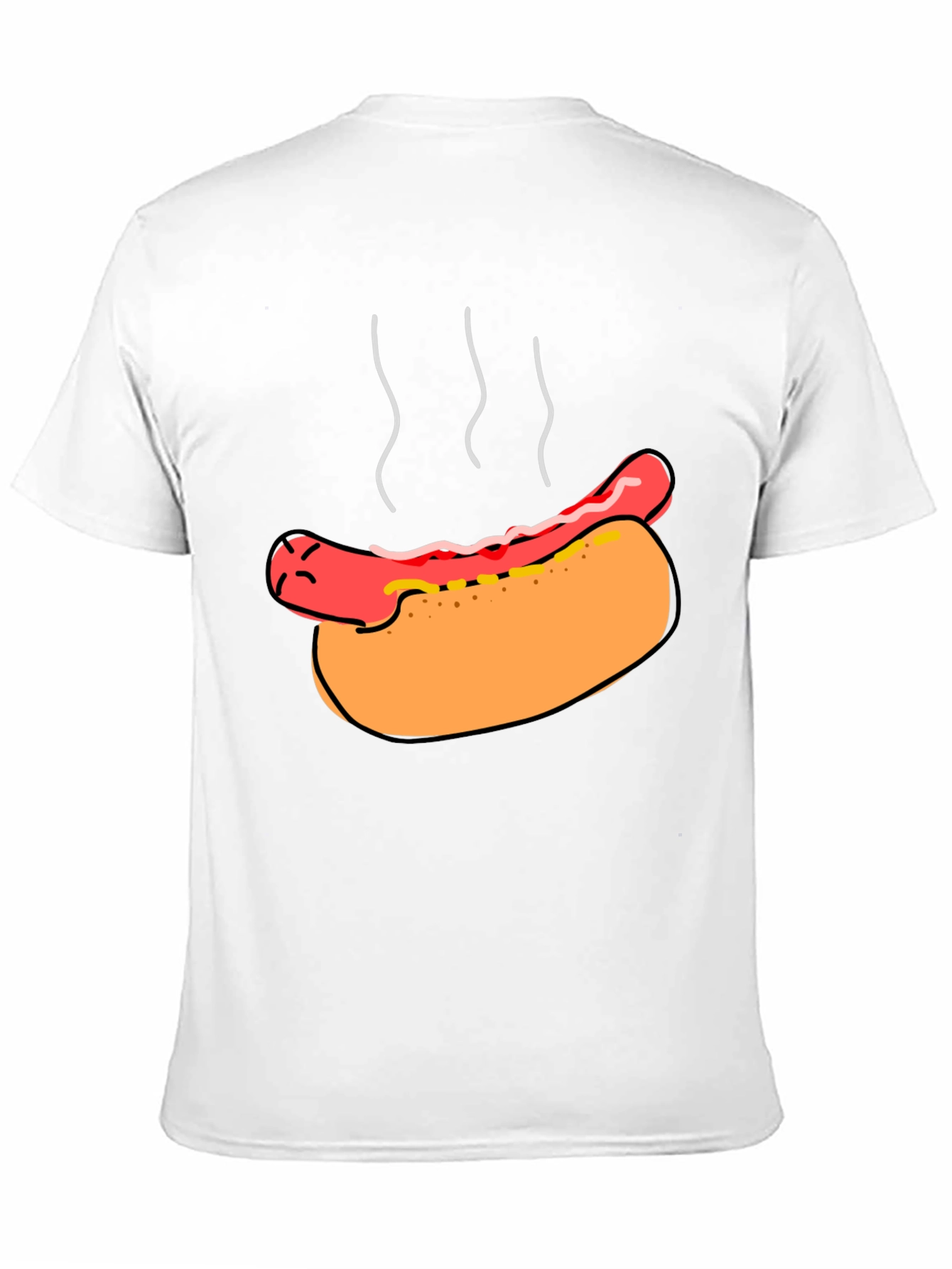 Hot Dog Graphic Tee - Novelty T-Shirt