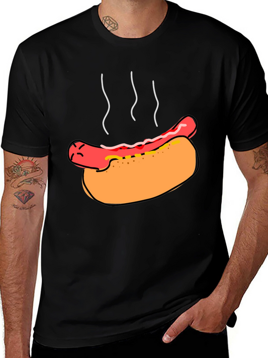 Hot Dog Graphic Tee - Novelty T-Shirt