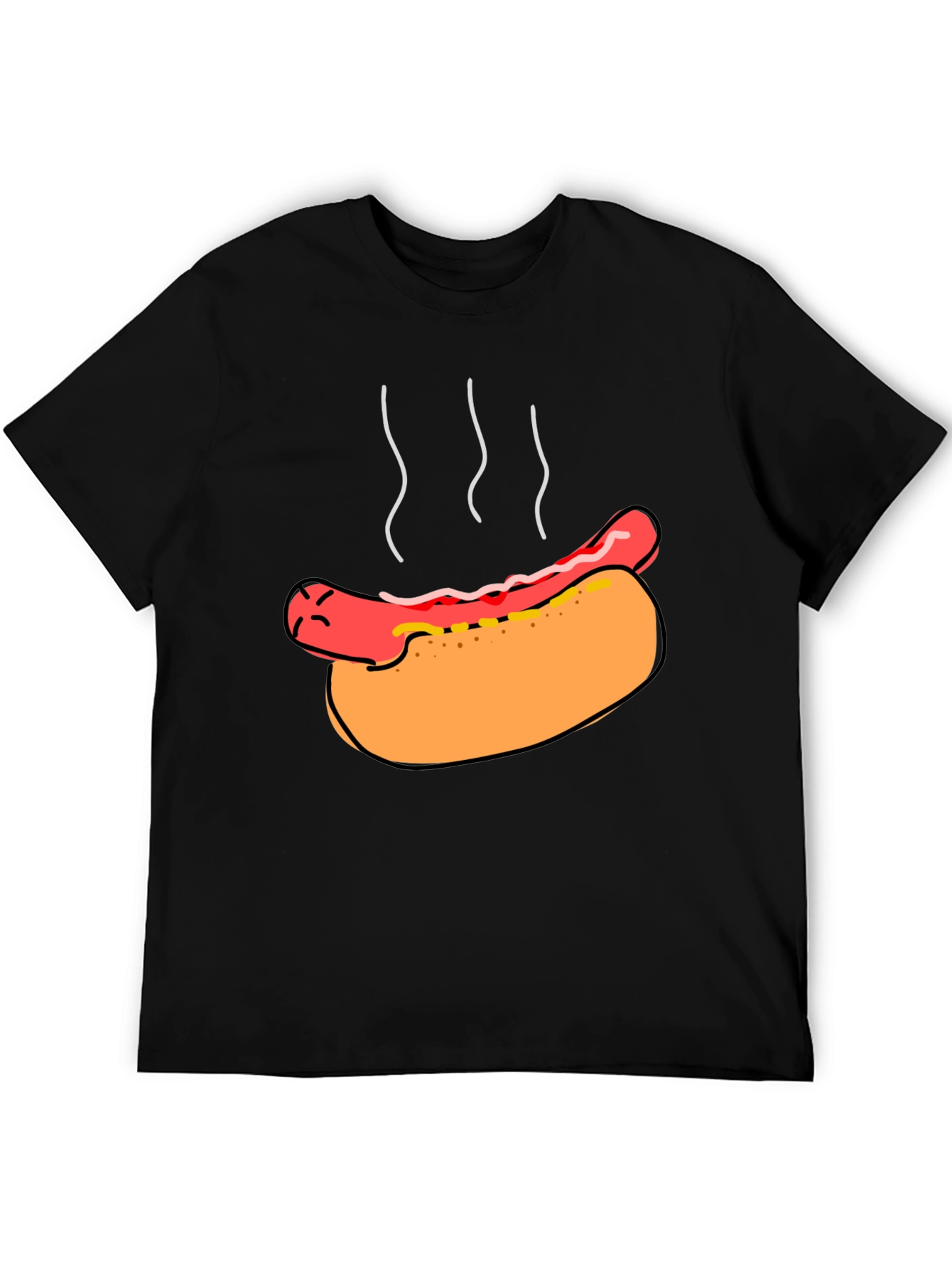 Hot Dog Graphic Tee - Novelty T-Shirt