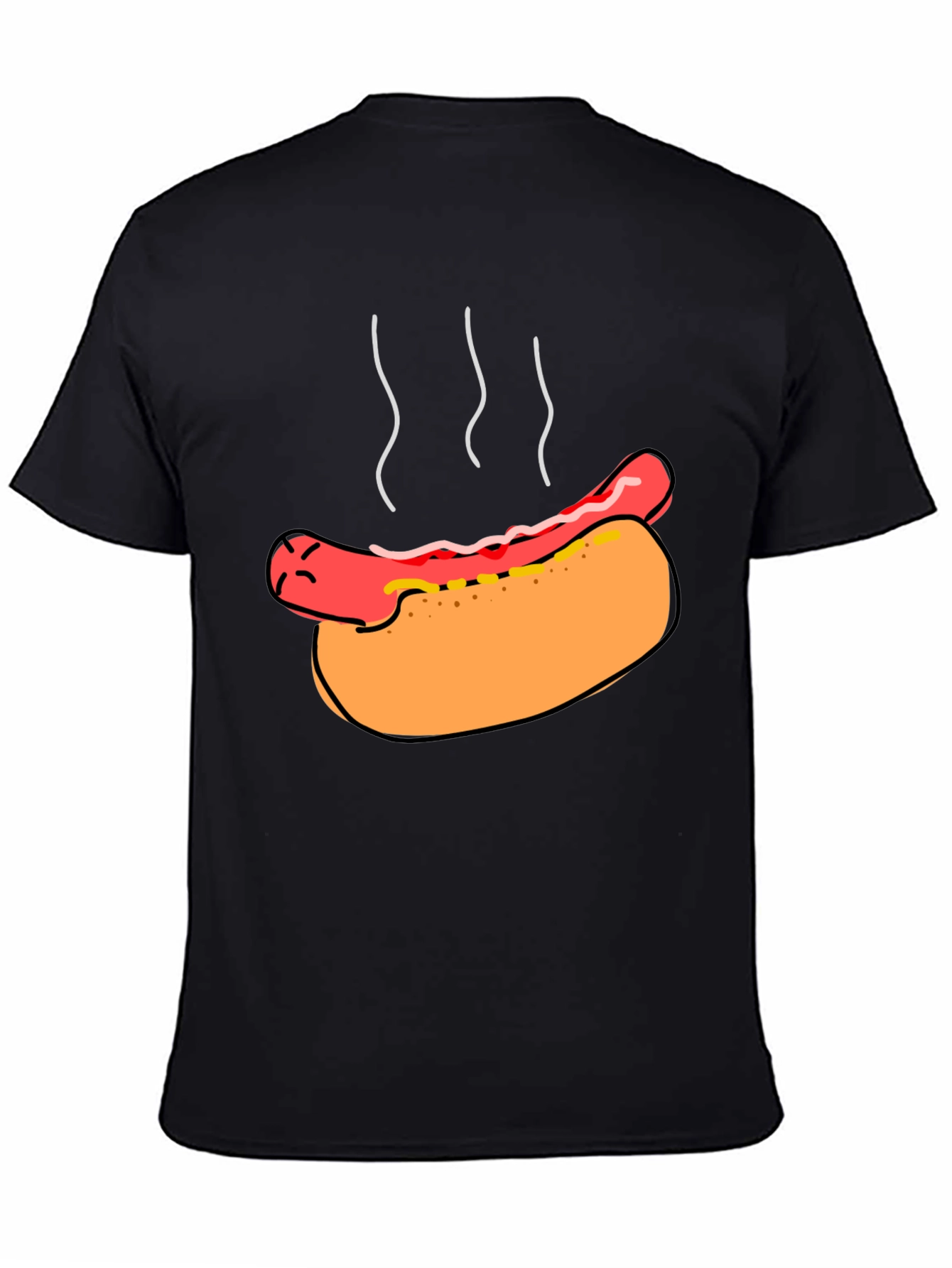 Hot Dog Graphic Tee - Novelty T-Shirt