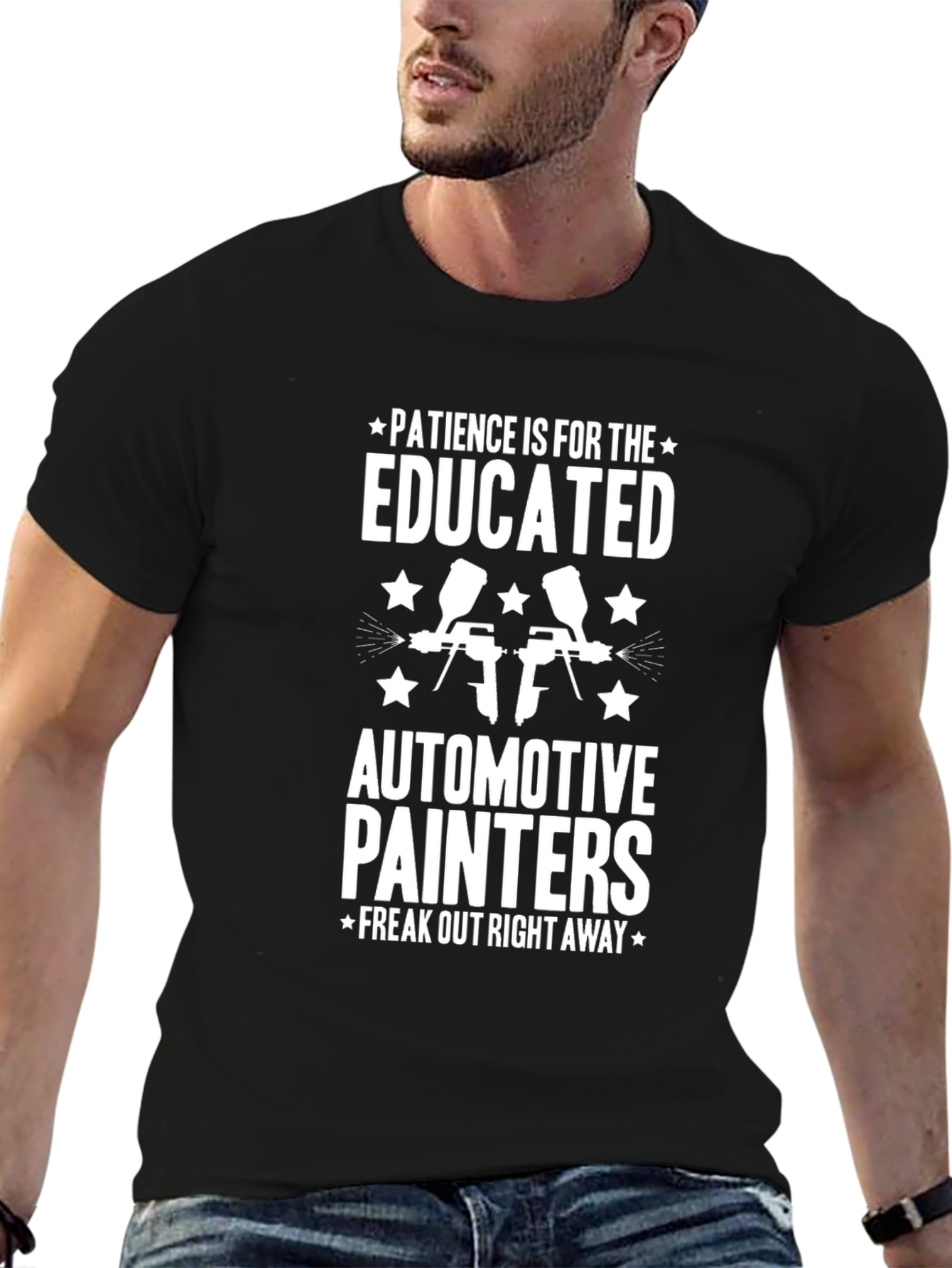 Patience Educated Automotive Painters T-Shirt
