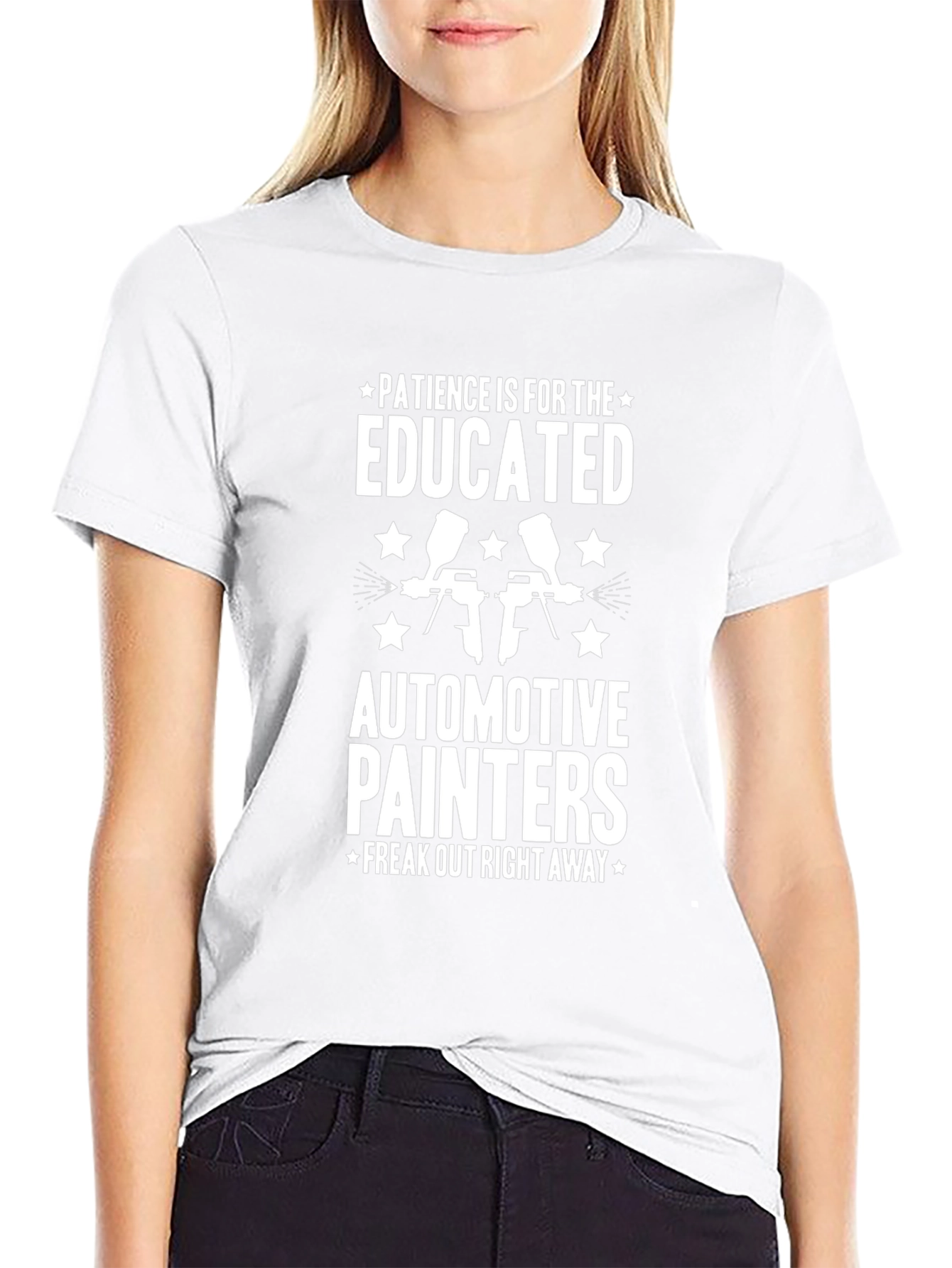 Patience Educated Automotive Painters T-Shirt