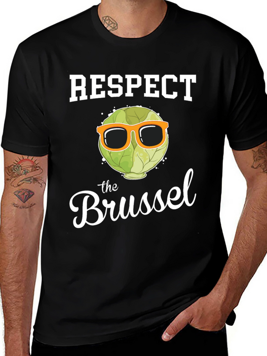 Respect the Brussel Sprout Graphic T-Shirt