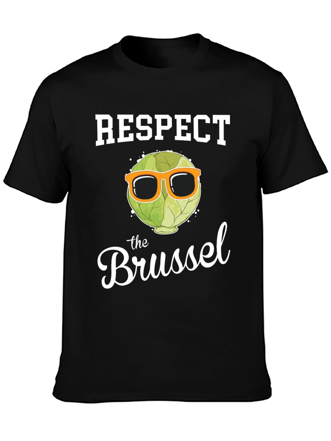 Respect the Brussel Sprout Graphic T-Shirt