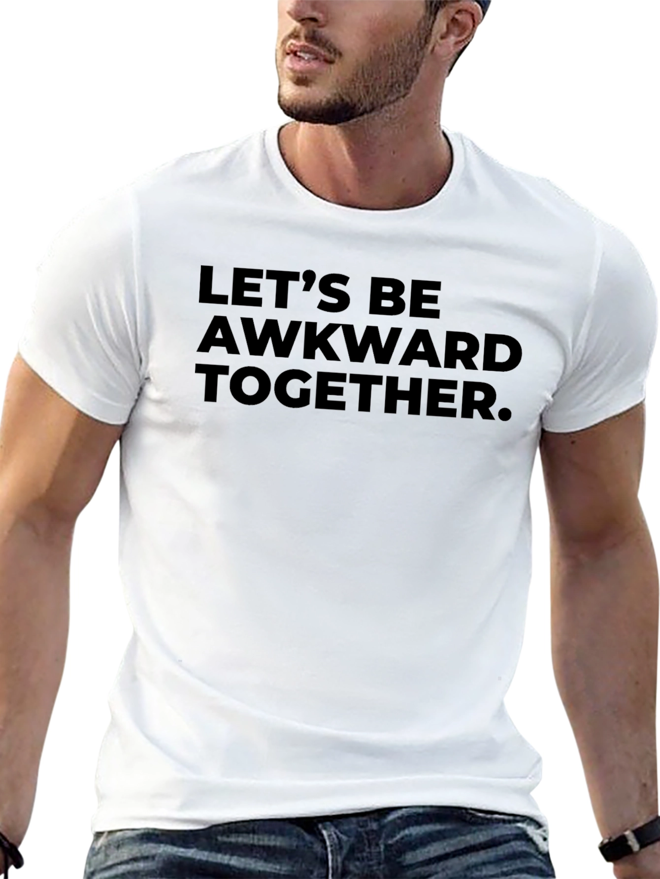 Awkward Together Graphic Tee - Soft Cotton Comfort