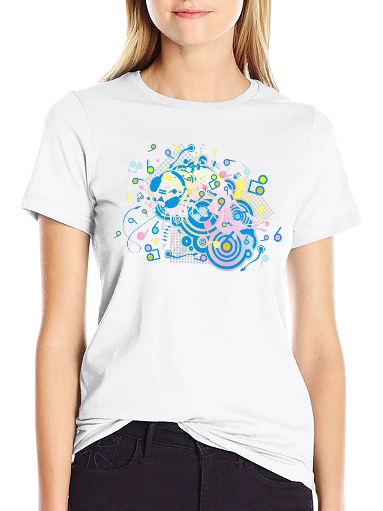 Abstract Music T-Shirt