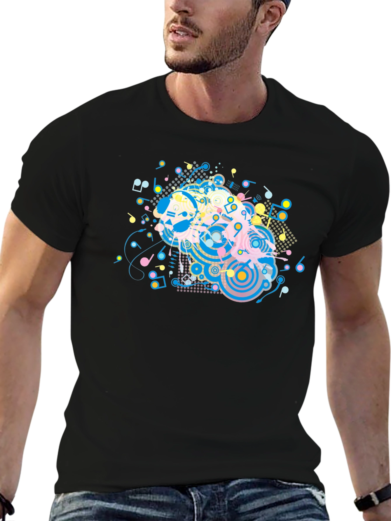 Abstract Music T-Shirt