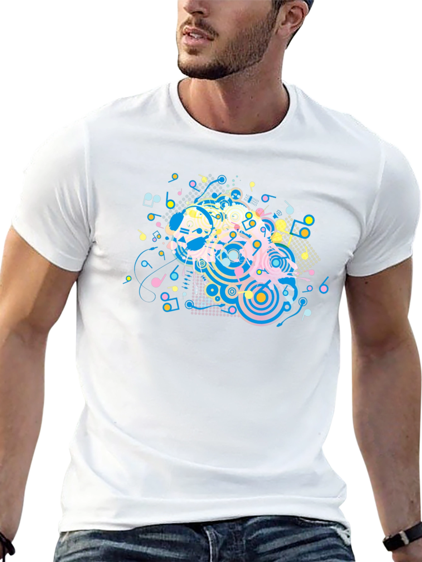 Abstract Music T-Shirt