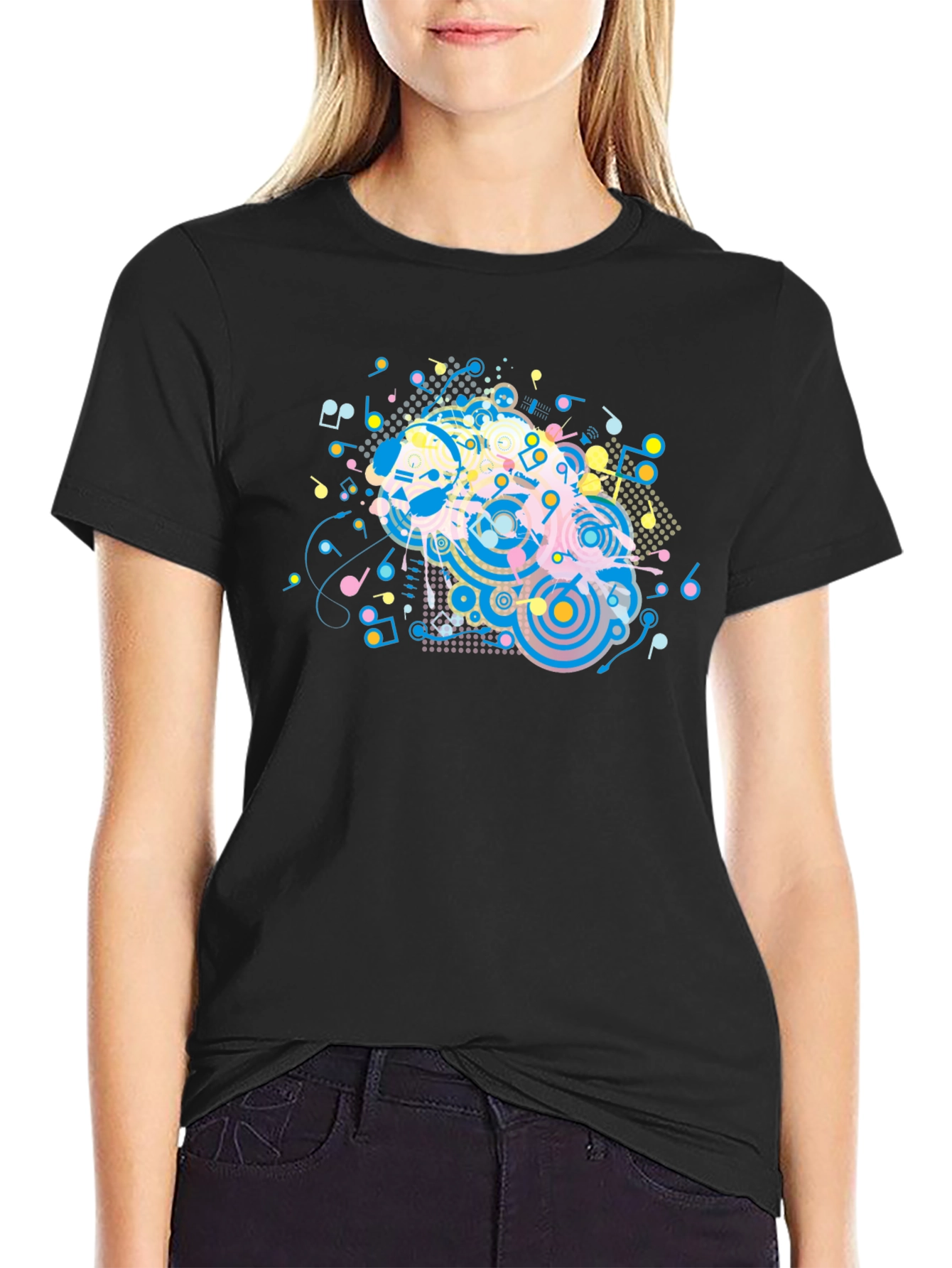 Abstract Music T-Shirt
