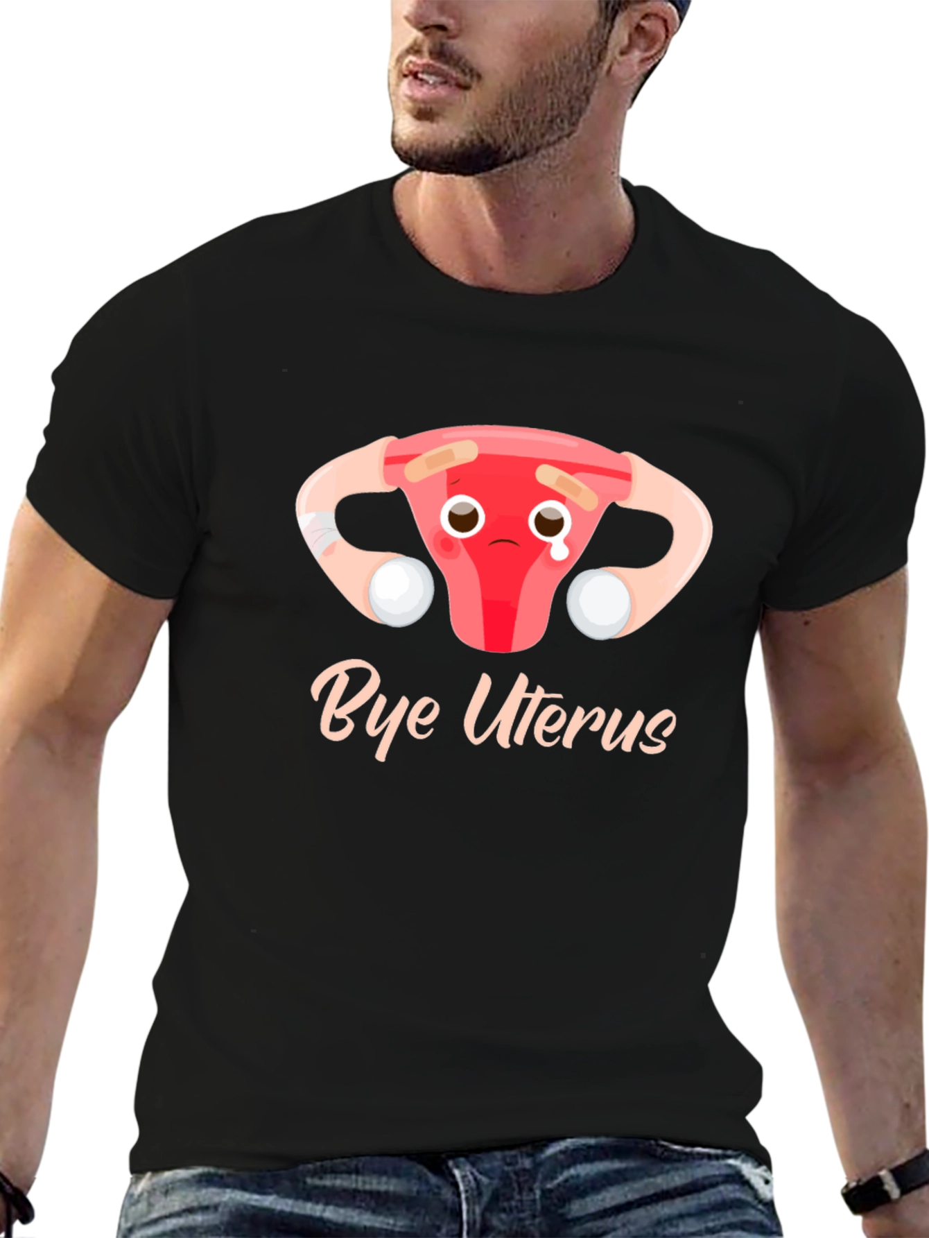 Bye Uterus T-Shirt - Humor Graphic Tee