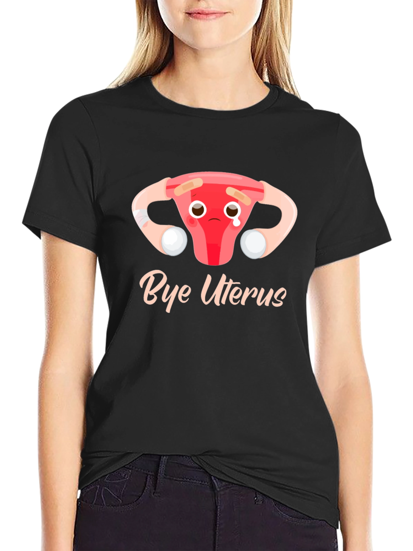 Bye Uterus T-Shirt - Humor Graphic Tee