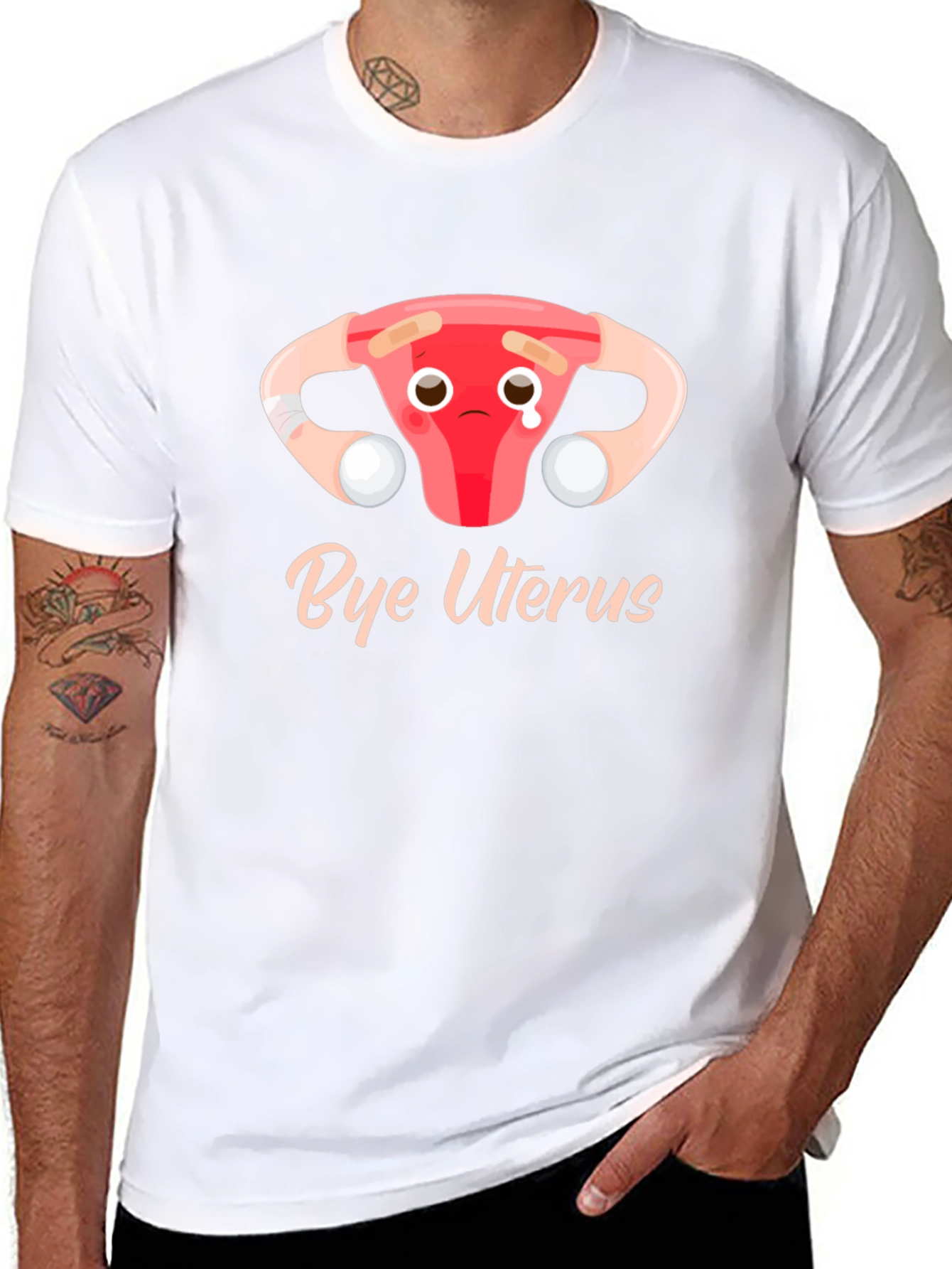 Bye Uterus T-Shirt - Humor Graphic Tee