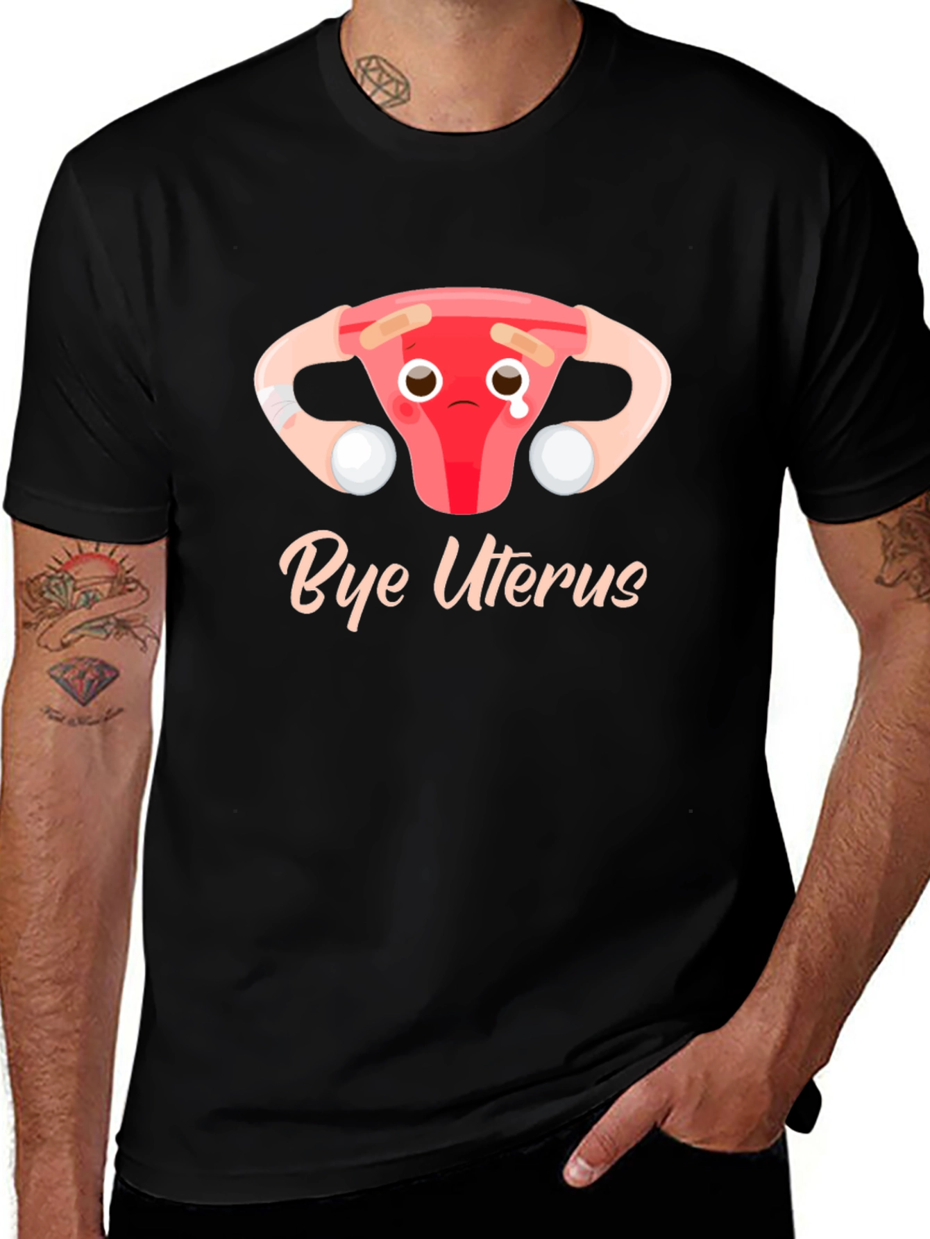 Bye Uterus T-Shirt - Humor Graphic Tee