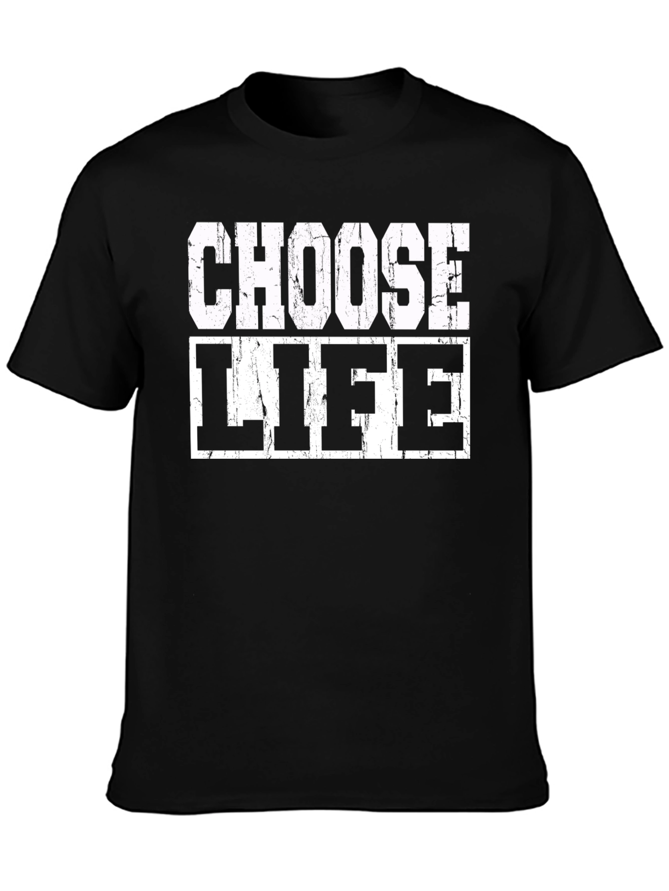 Choose Life Graphic Tee - Bold Statement T-Shirt