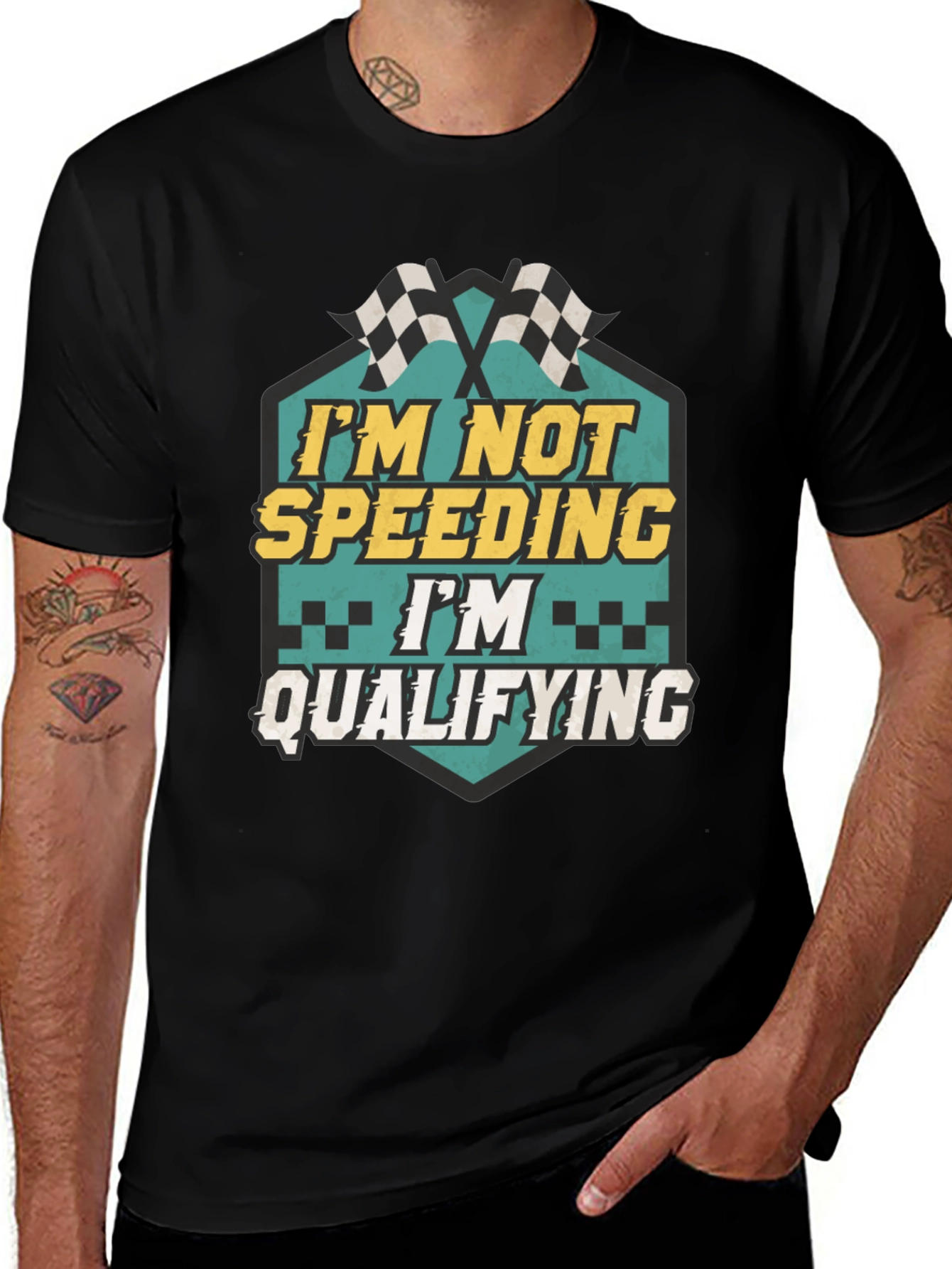 Im Not Speeding Im Qualifying T-Shirt