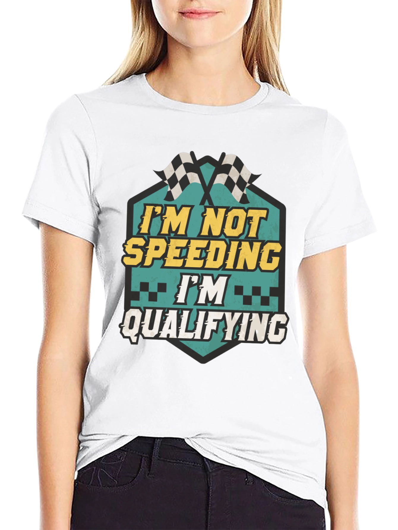 Im Not Speeding Im Qualifying T-Shirt