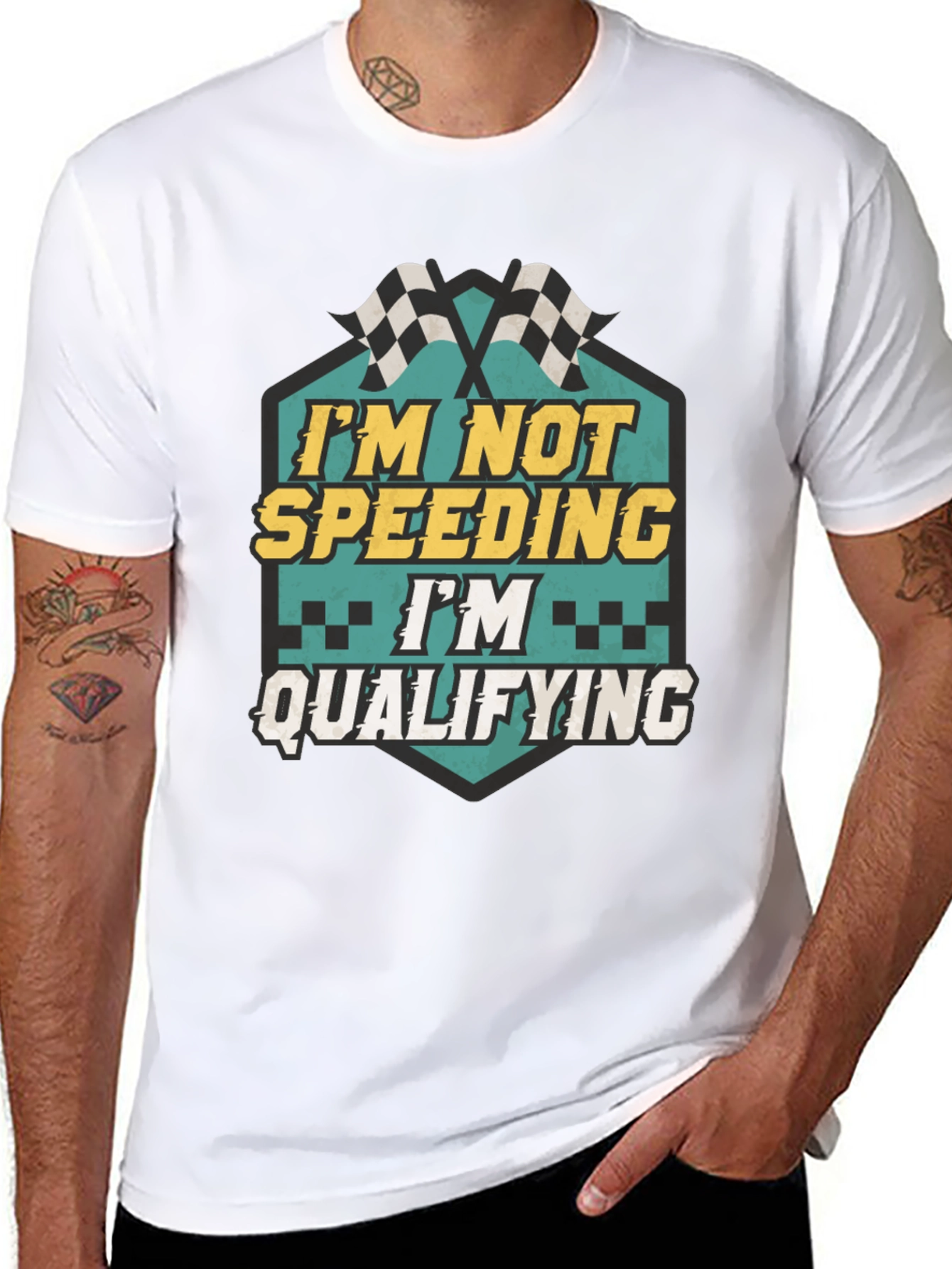 Im Not Speeding Im Qualifying T-Shirt