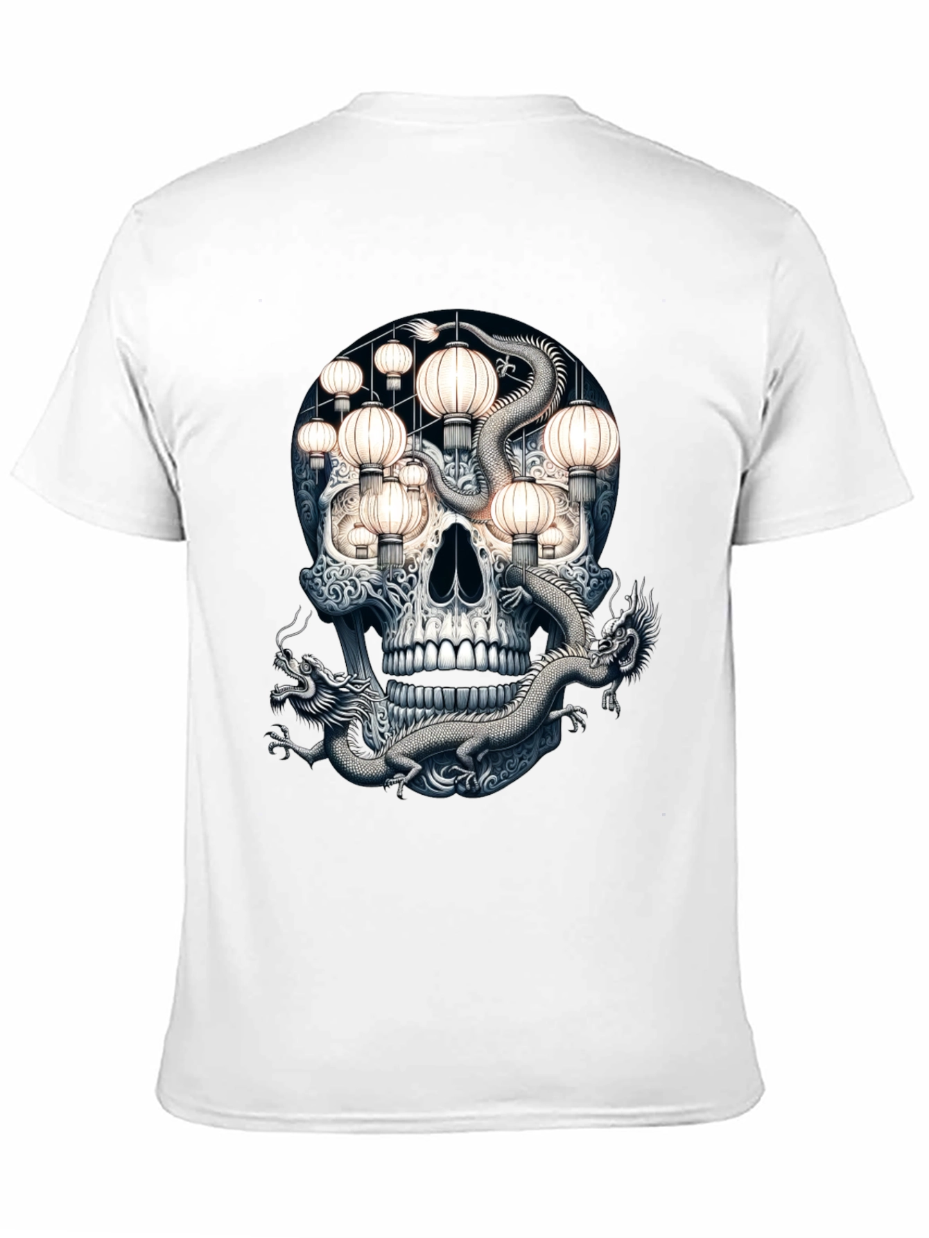 Skull & Dragon Lantern T-Shirt
