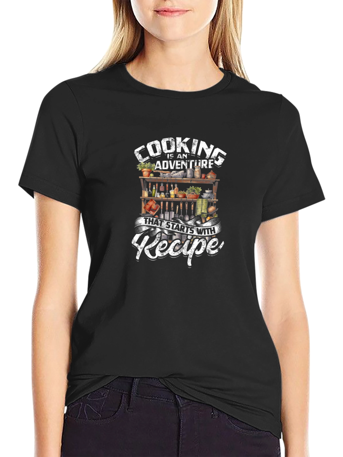 Cooking Adventure Graphic Tee