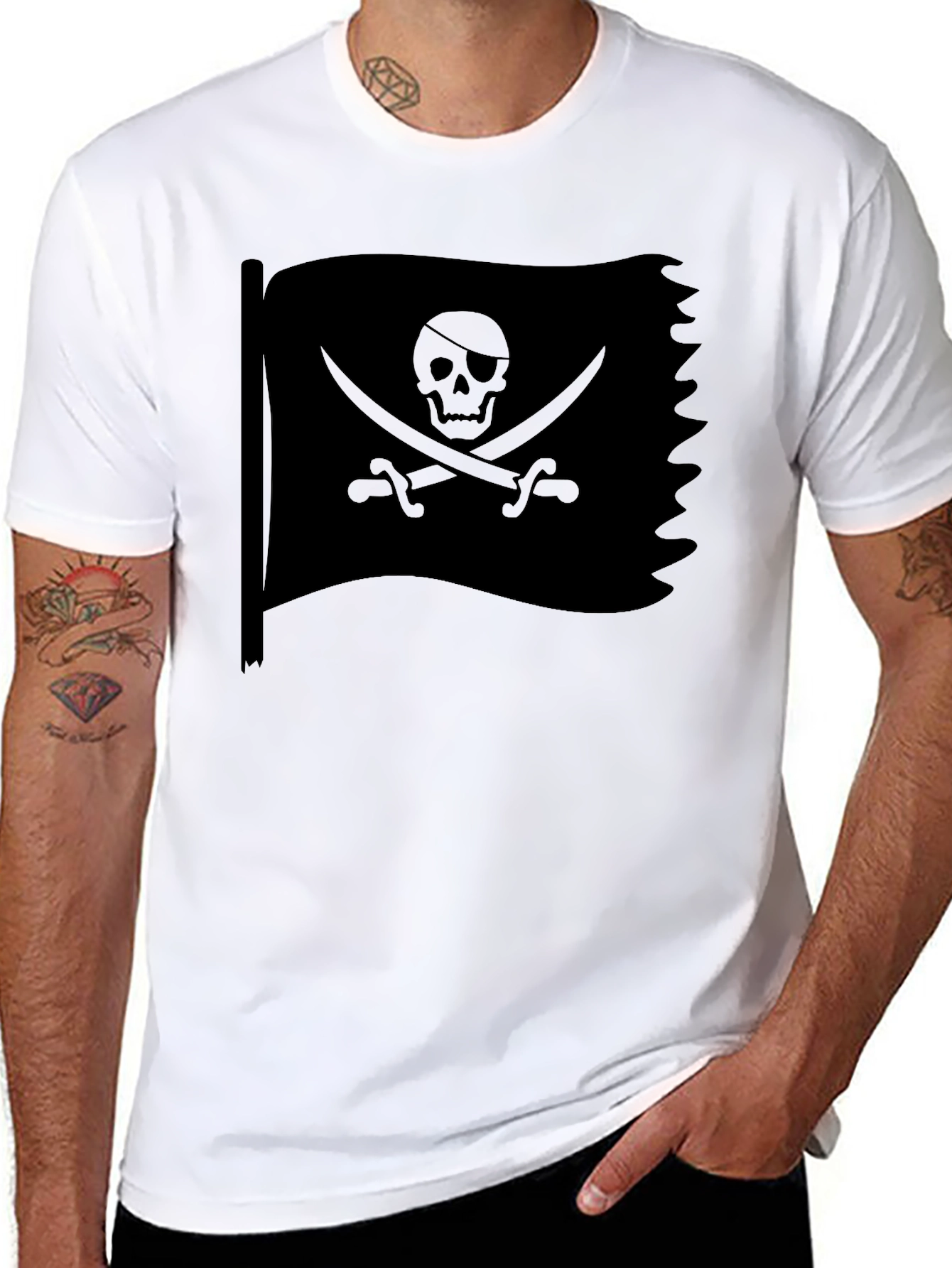 Pirate Flag T-Shirt: Jolly Roger Graphic Tee