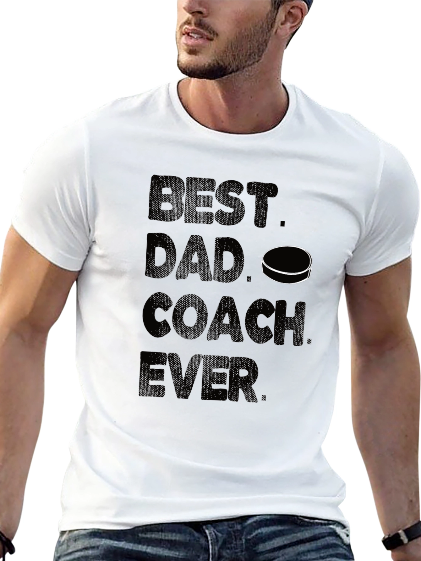 Best Dad Coach Ever T-Shirt