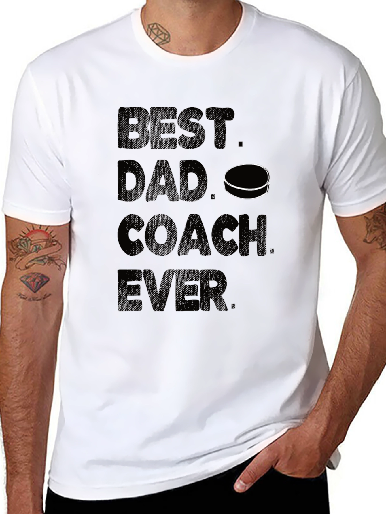 Best Dad Coach Ever T-Shirt