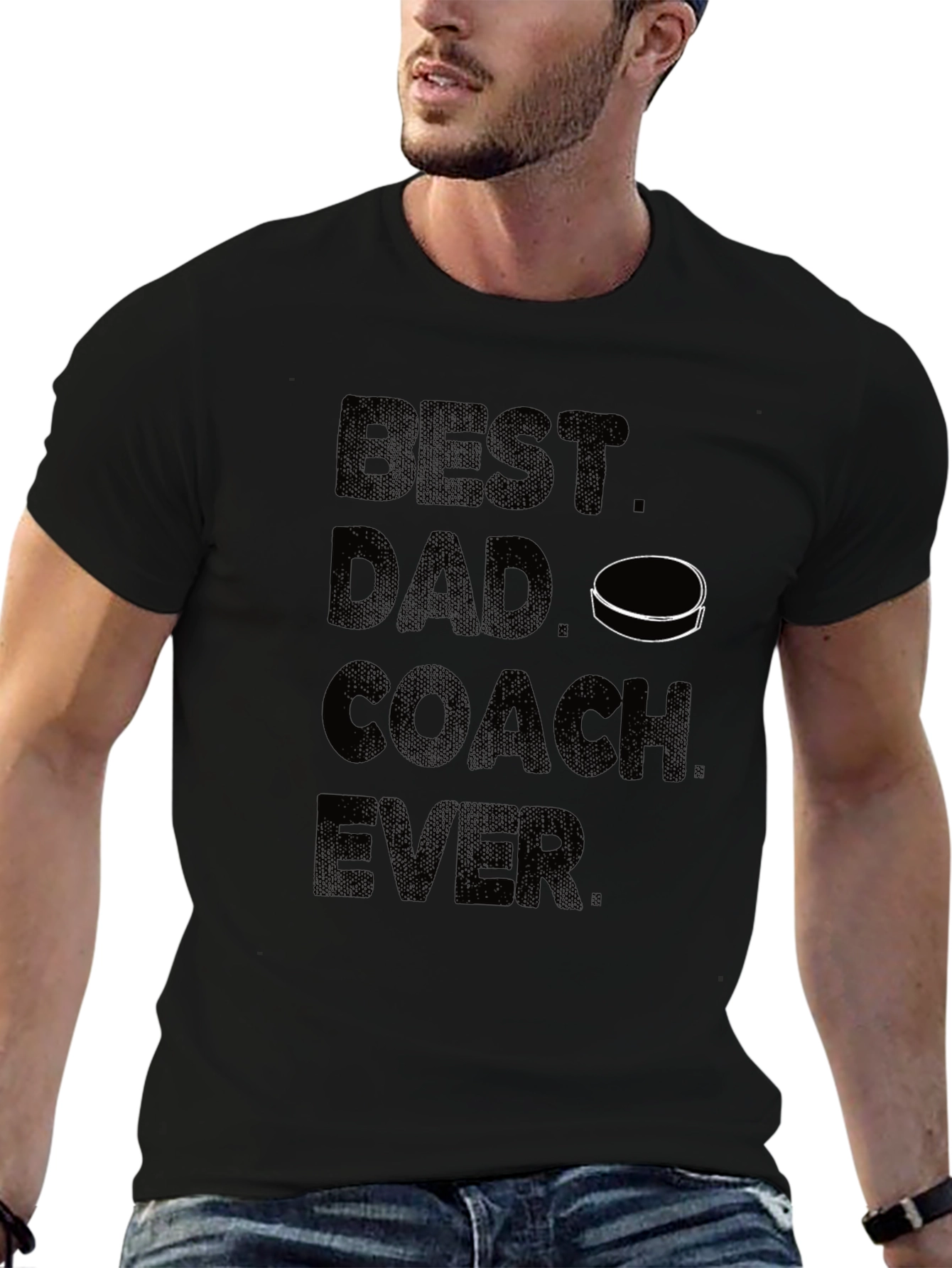 Best Dad Coach Ever T-Shirt