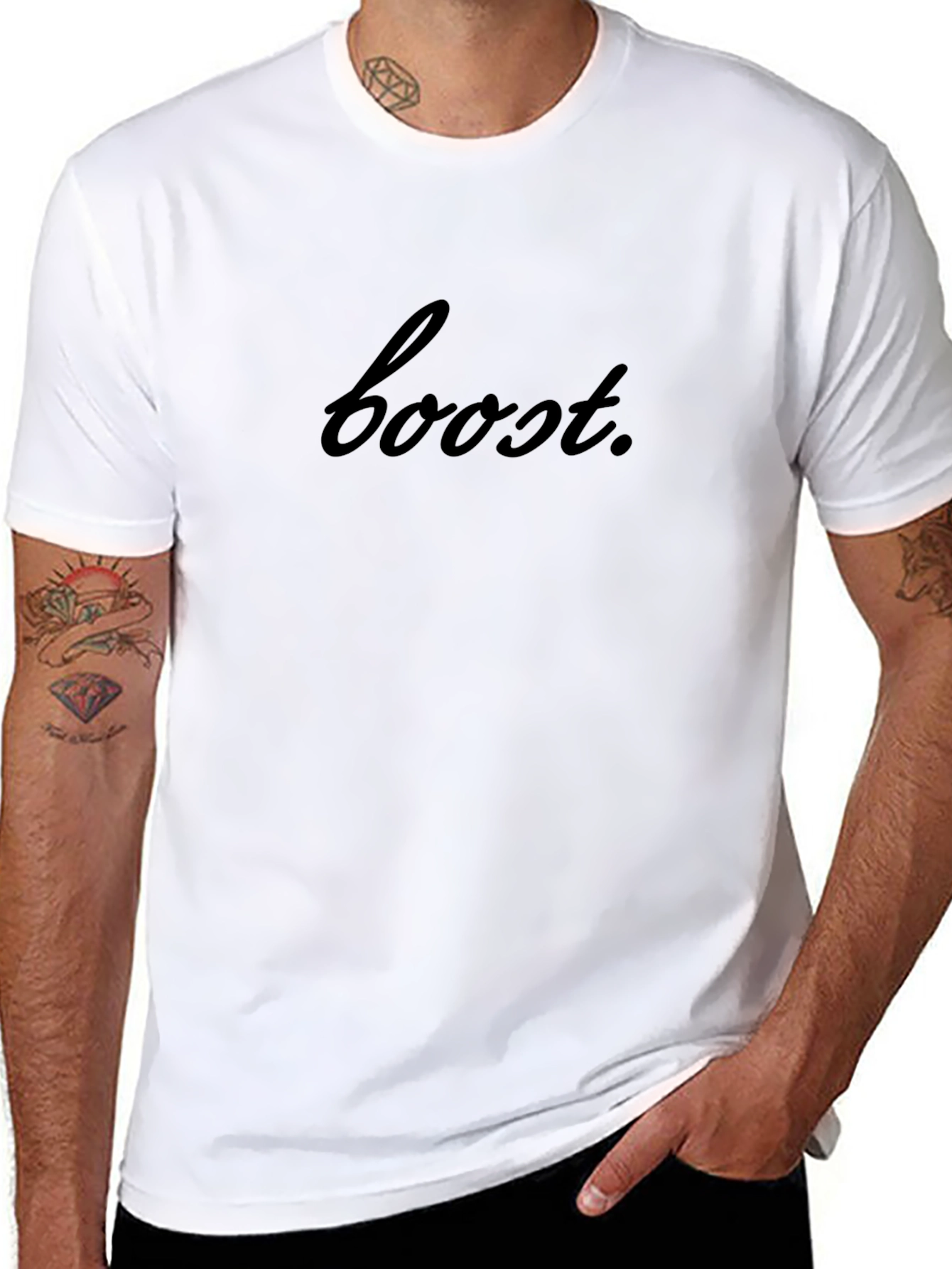 Boost Graphic Black T-Shirt