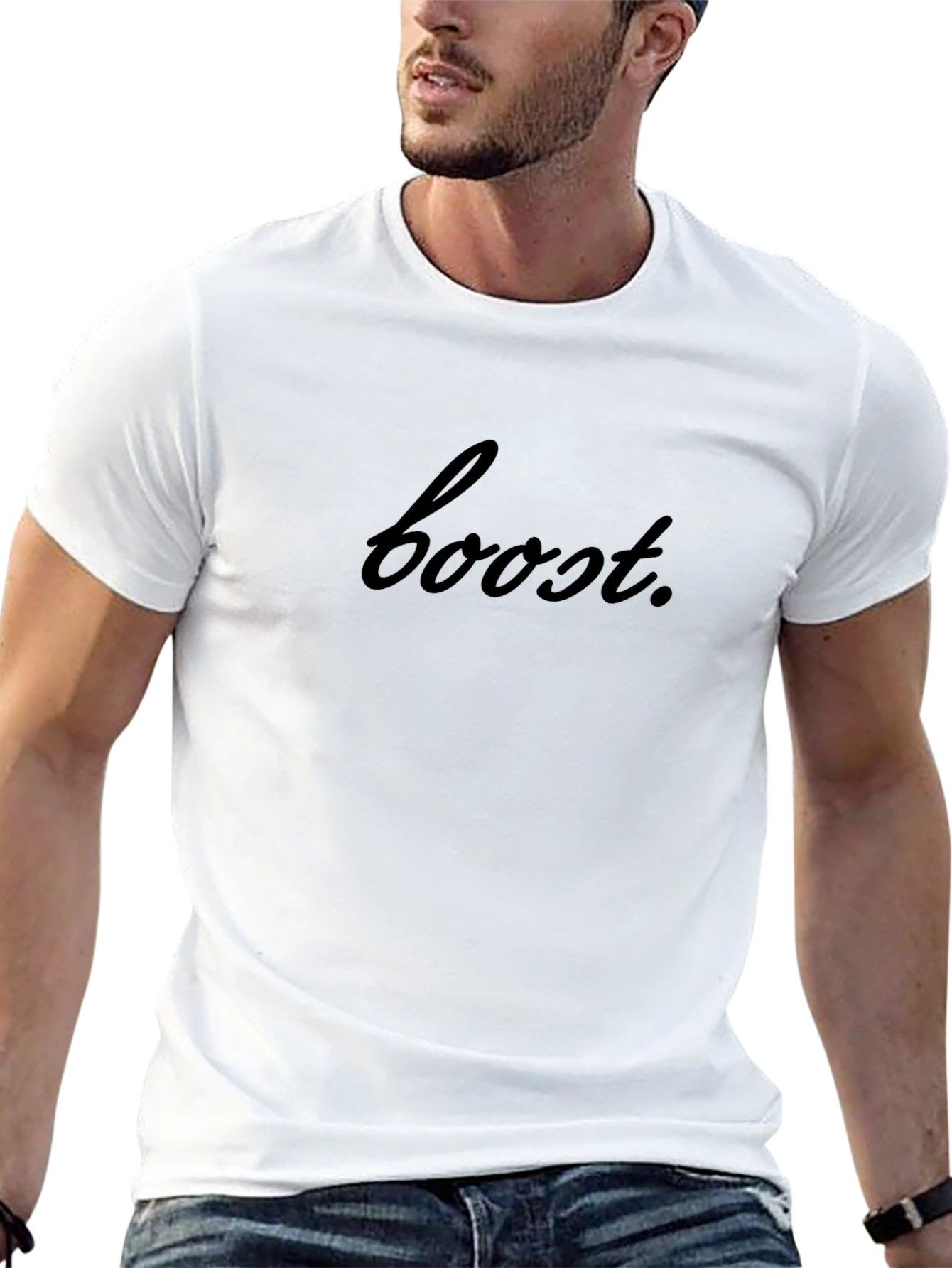 Boost Graphic Black T-Shirt