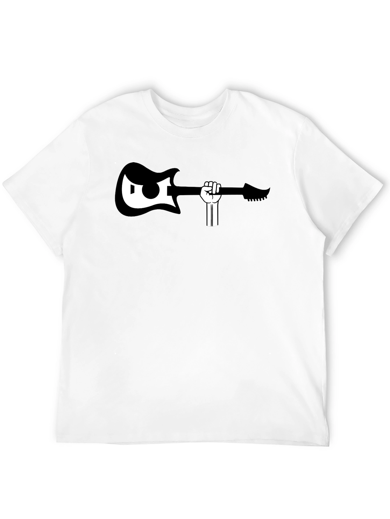 Guitar Power Fist Graphic T-Shirt