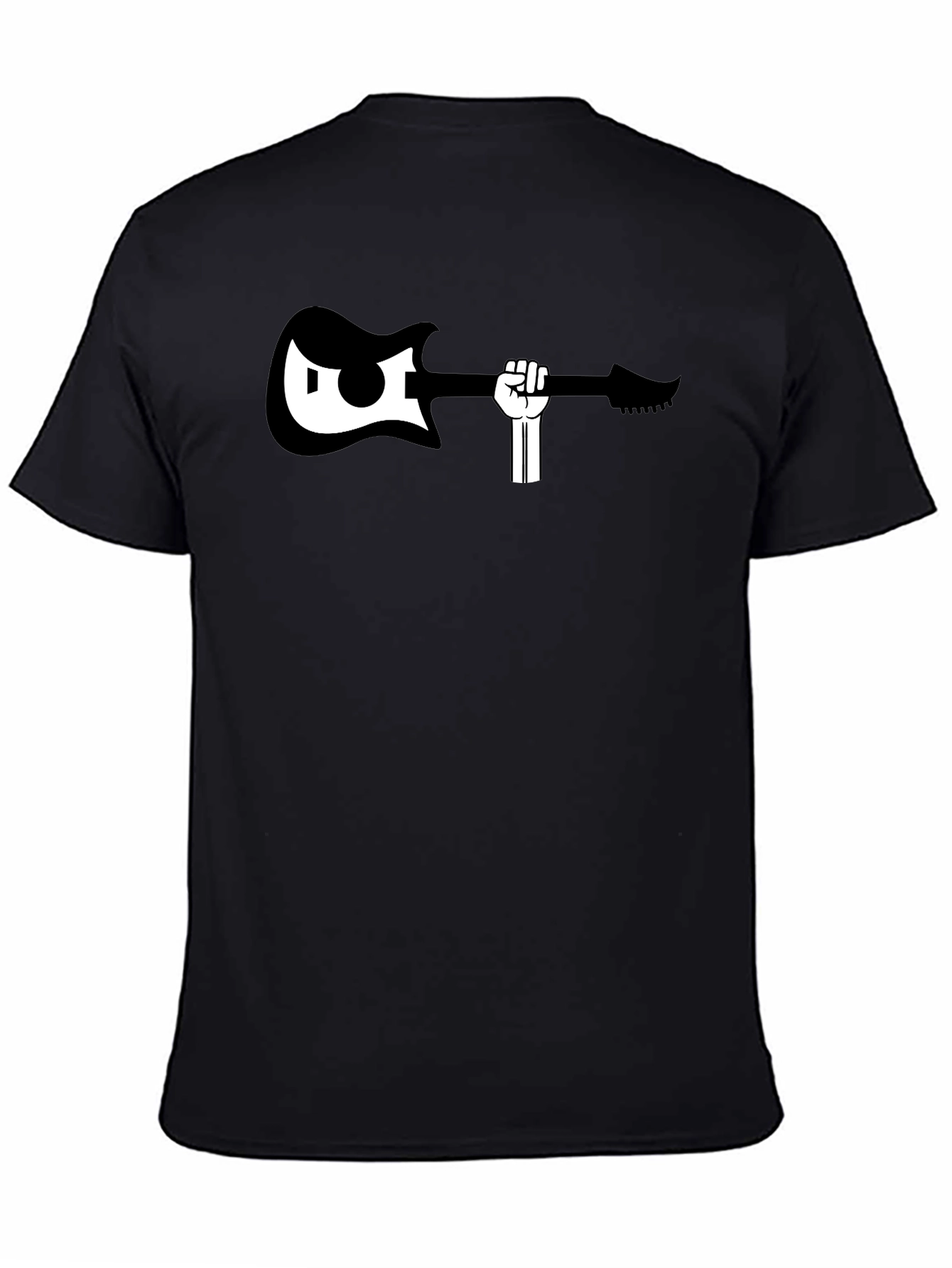 Guitar Power Fist Graphic T-Shirt