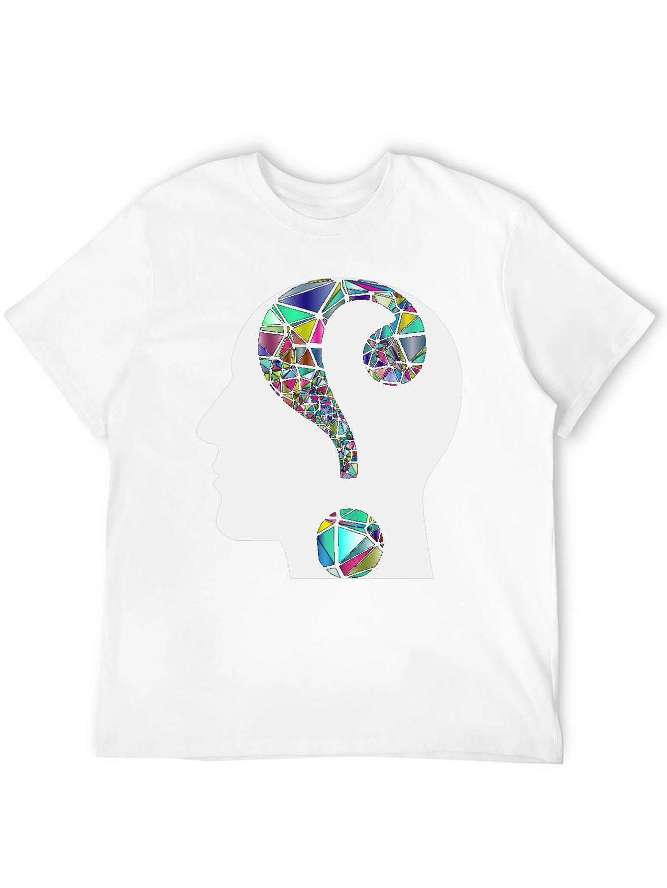 Thinking Question Mark Head T-Shirt