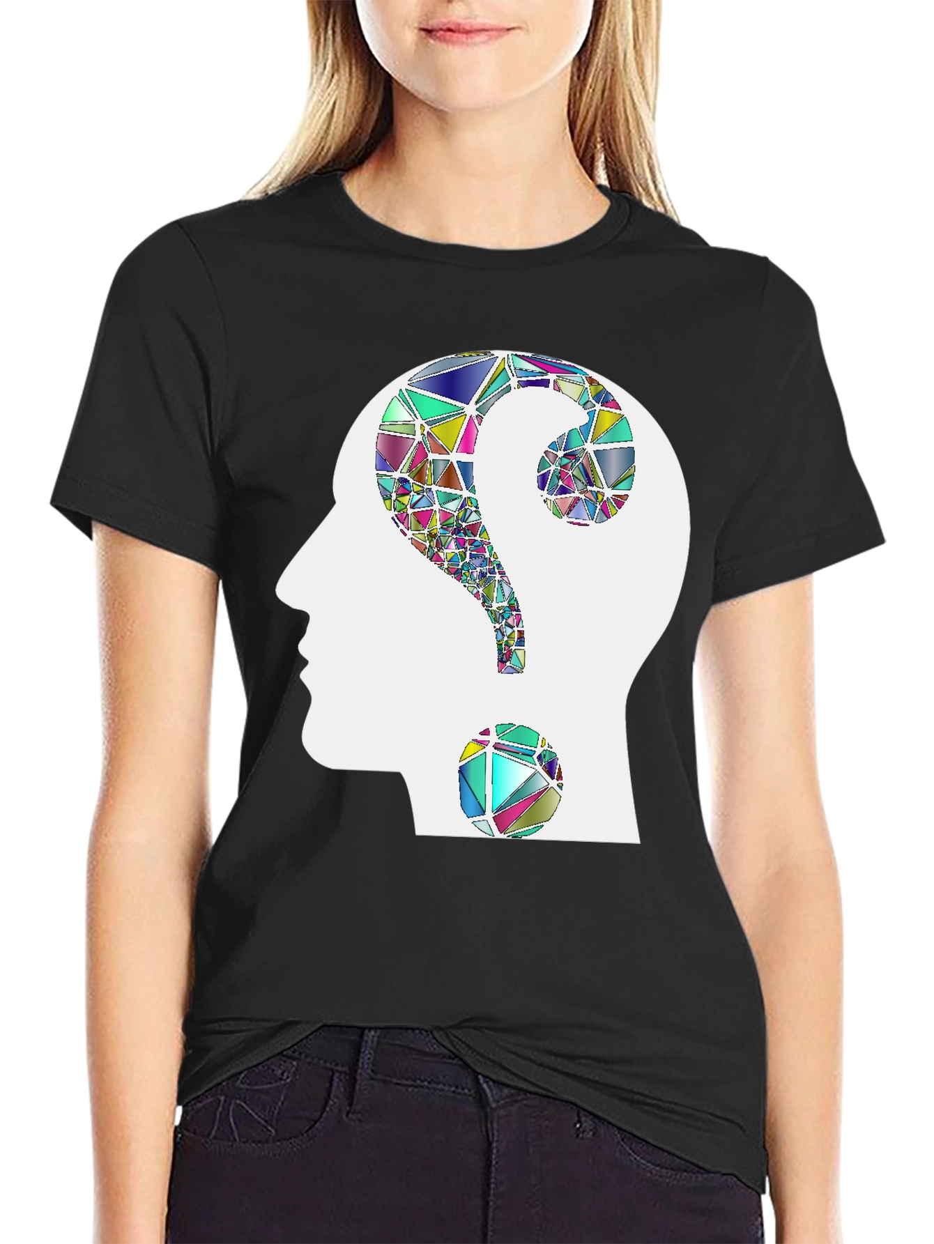 Thinking Question Mark Head T-Shirt