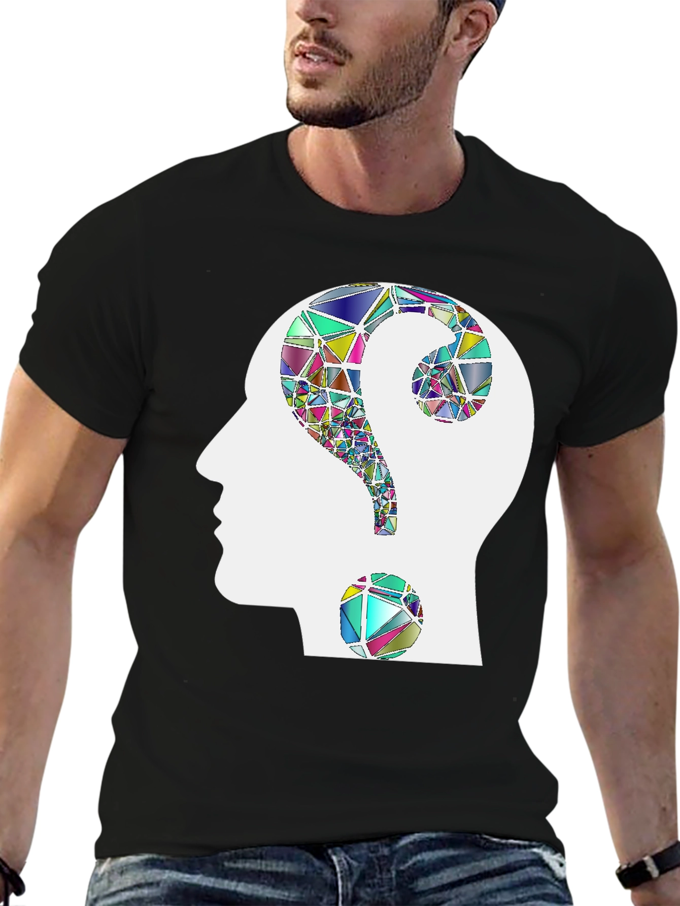 Thinking Question Mark Head T-Shirt