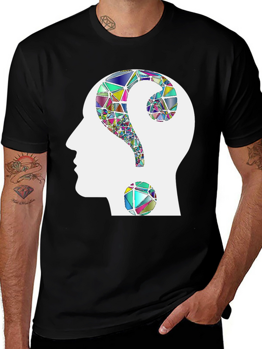 Thinking Question Mark Head T-Shirt