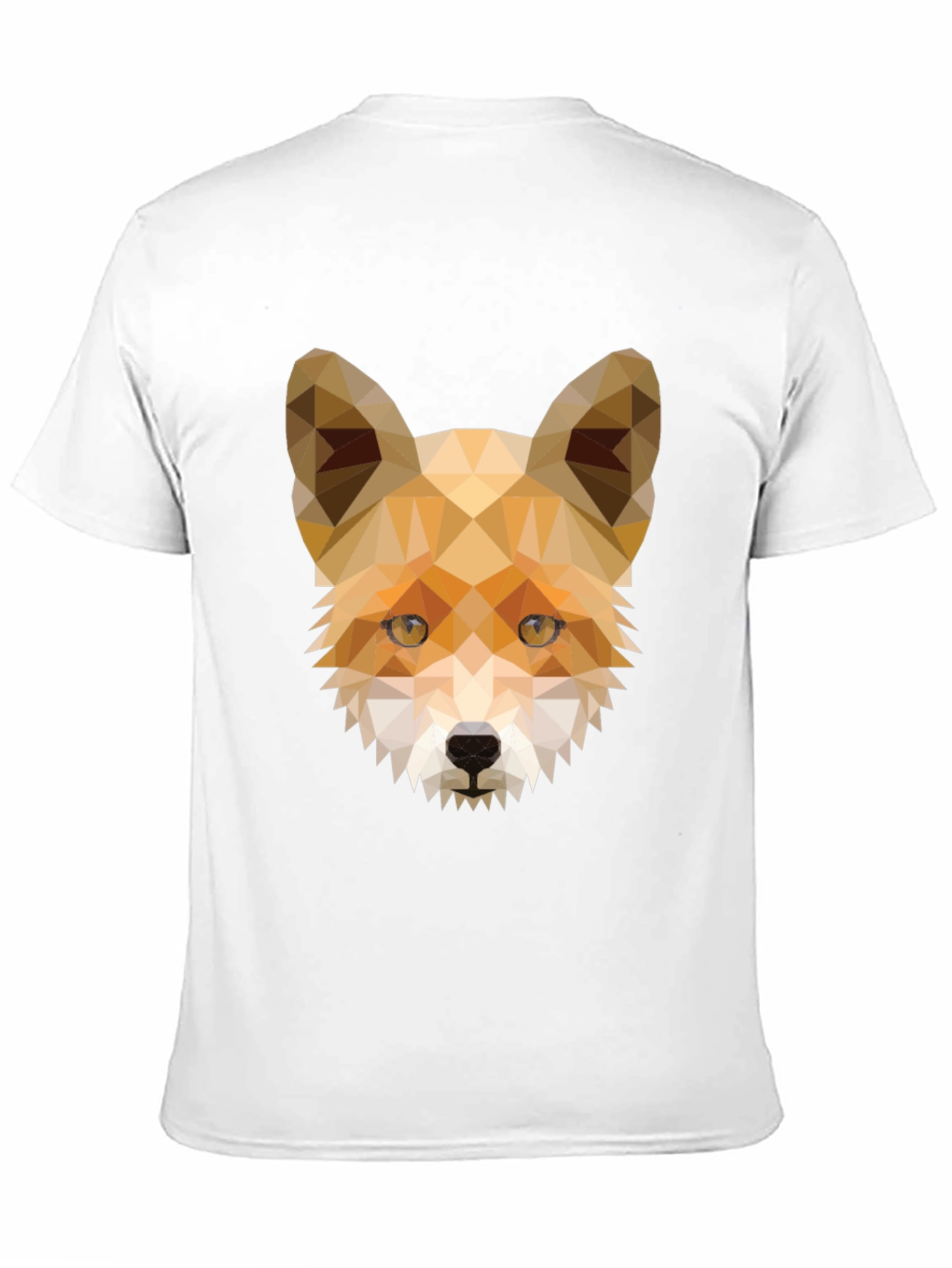 Geometric Fox Head T-Shirt