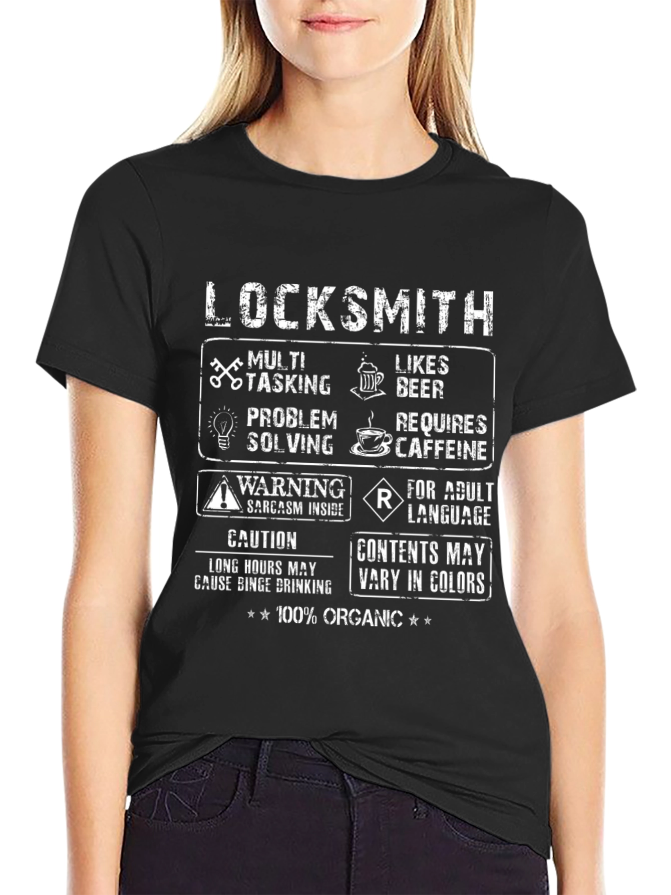 Locksmith Graphic T-Shirt - 100% Organic Cotton